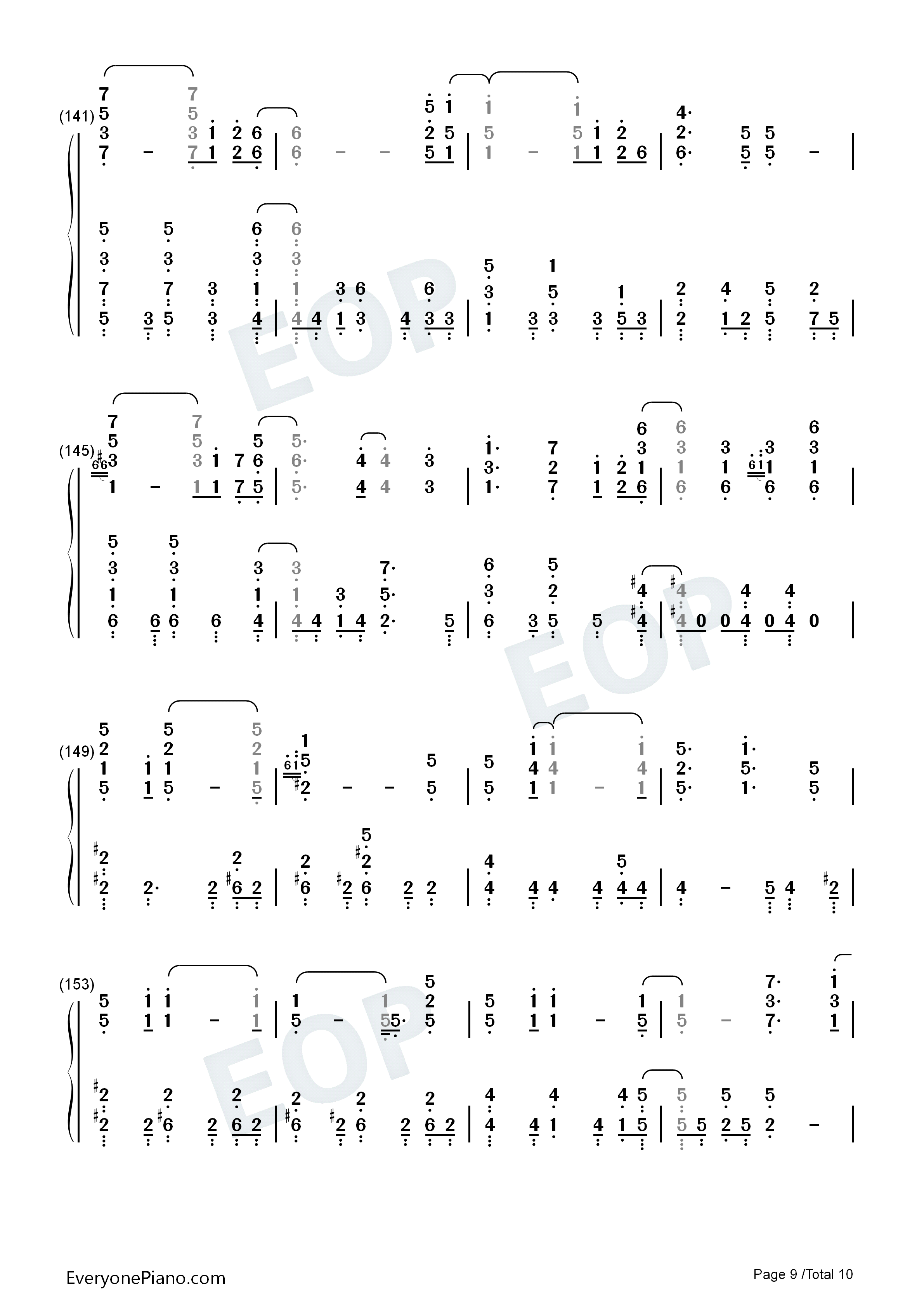 メグメル钢琴简谱_riya演唱