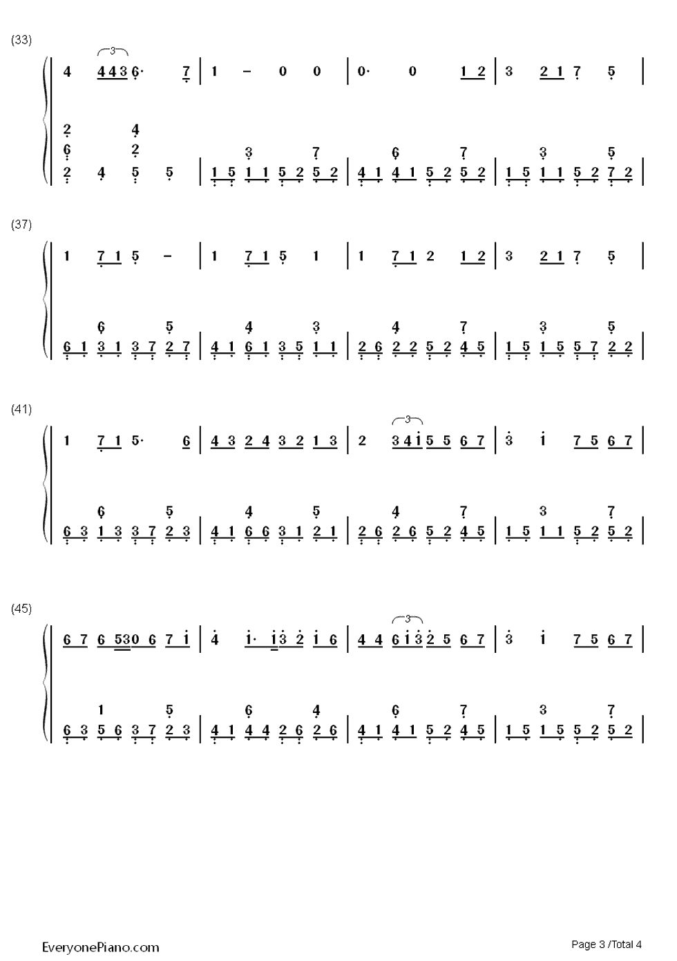 K歌之王钢琴简谱_陈奕迅演唱