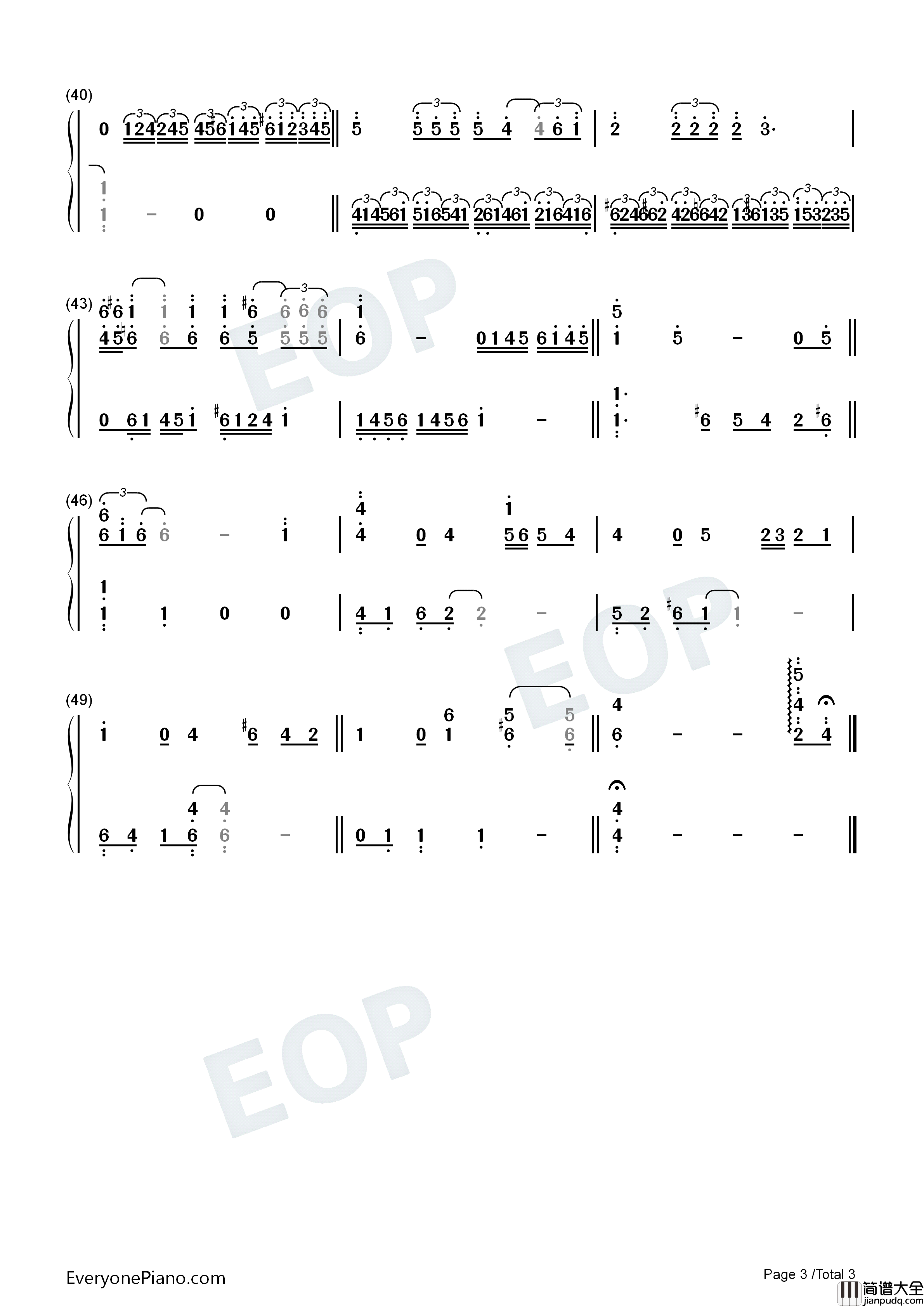 All_I_Ask_Of_You钢琴简谱_理查德·克莱德曼演唱