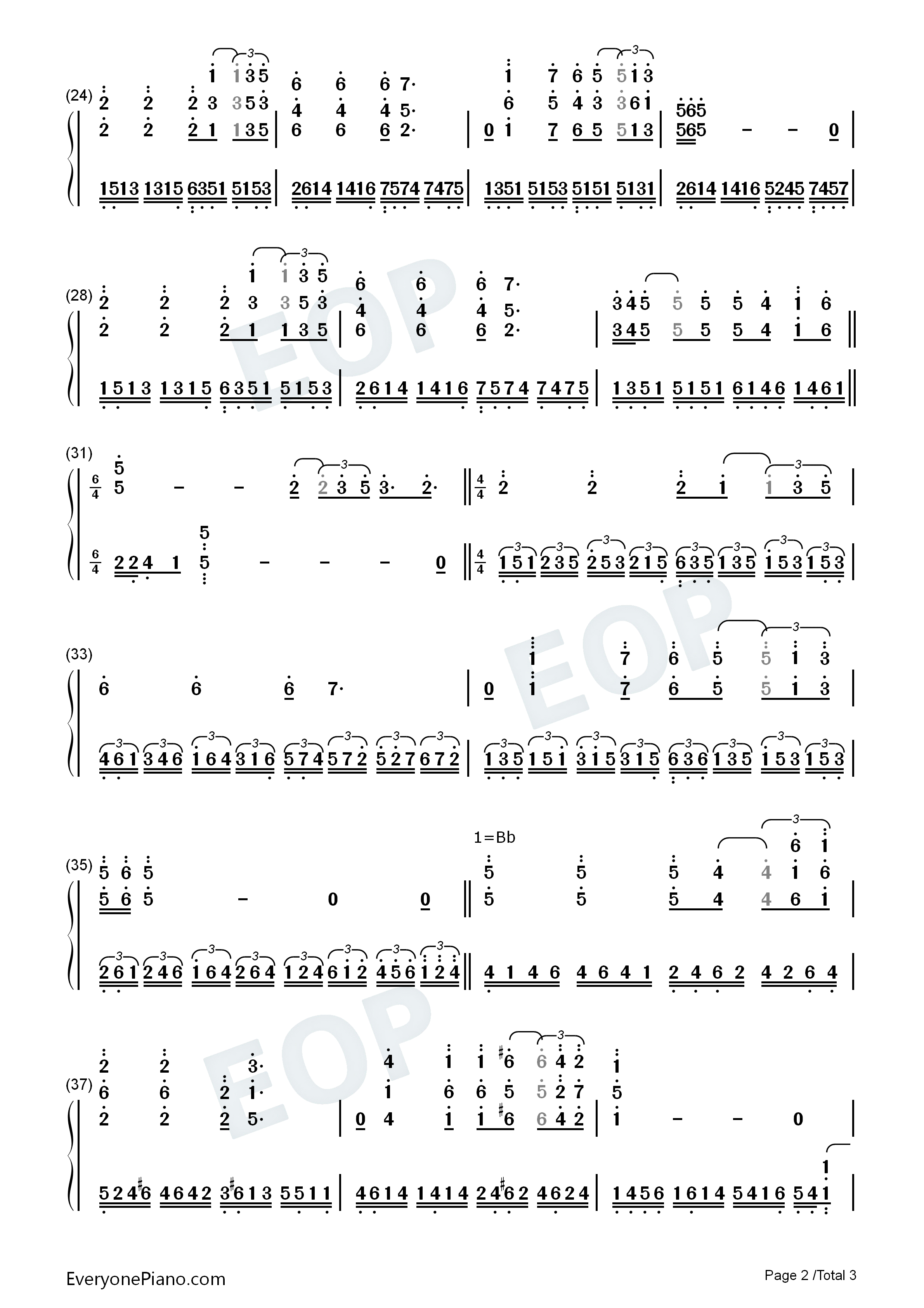 All_I_Ask_Of_You钢琴简谱_理查德·克莱德曼演唱