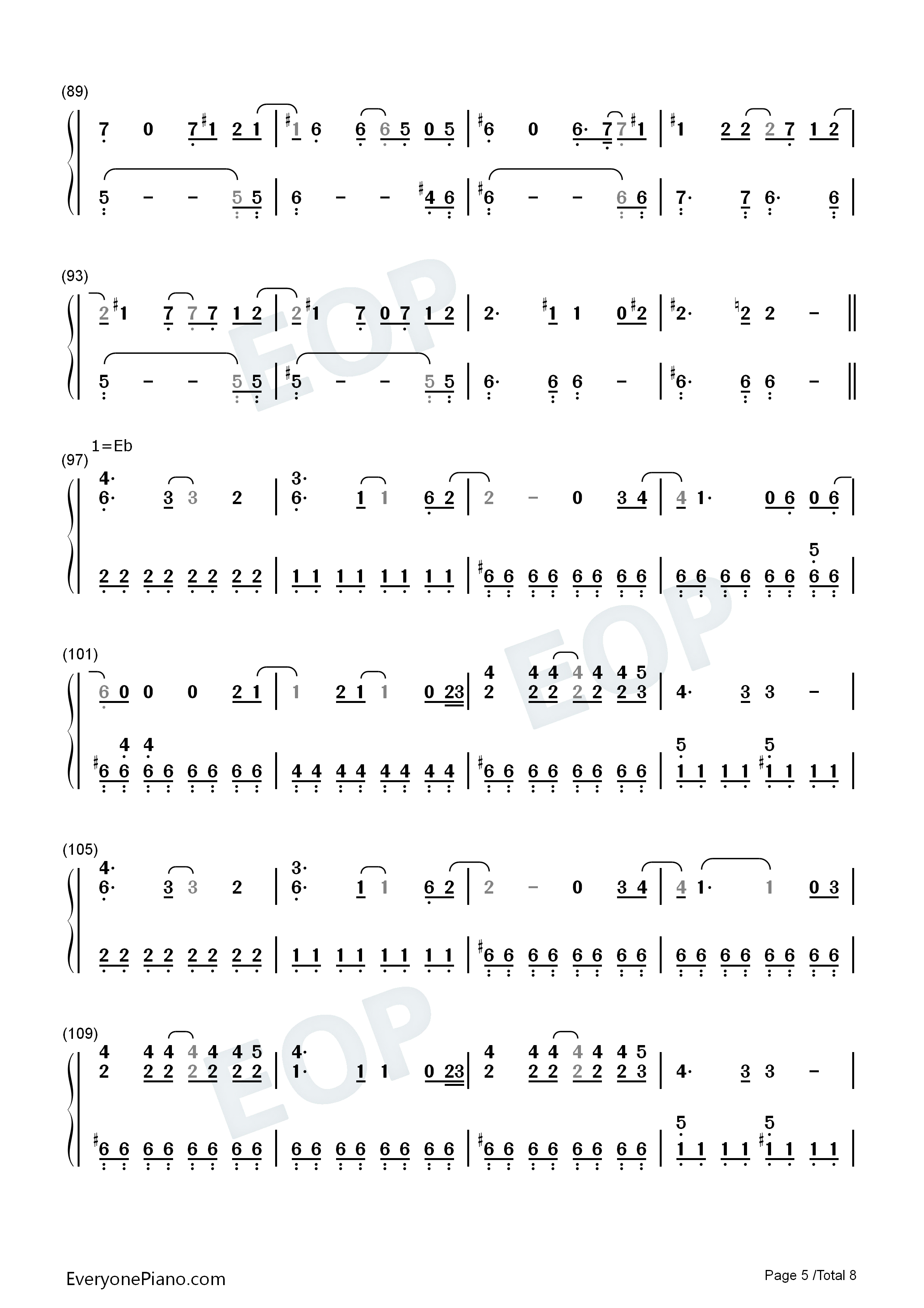 My_will钢琴简谱_dream演唱