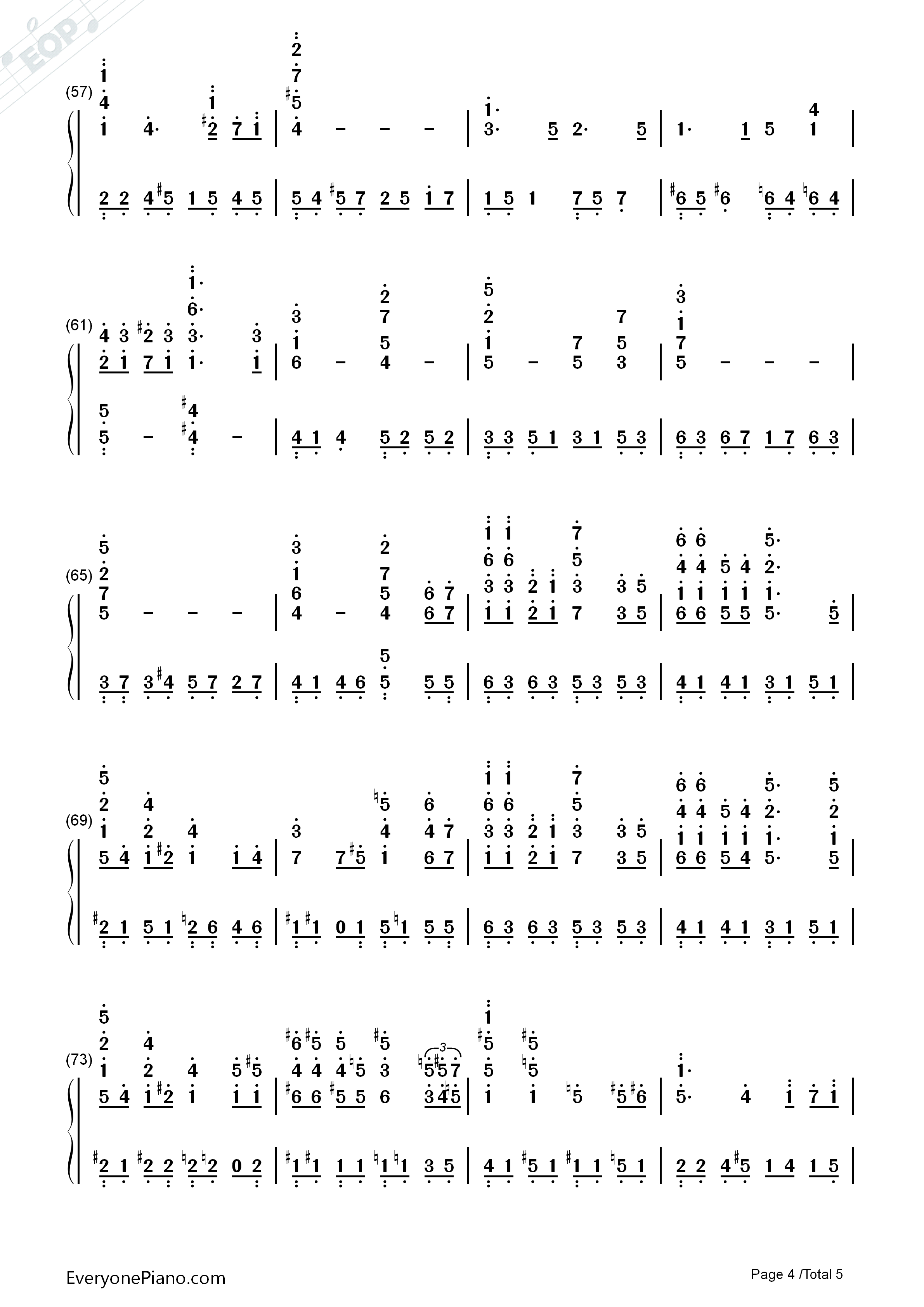 いのちの名前钢琴简谱_久石让_宫崎骏演唱