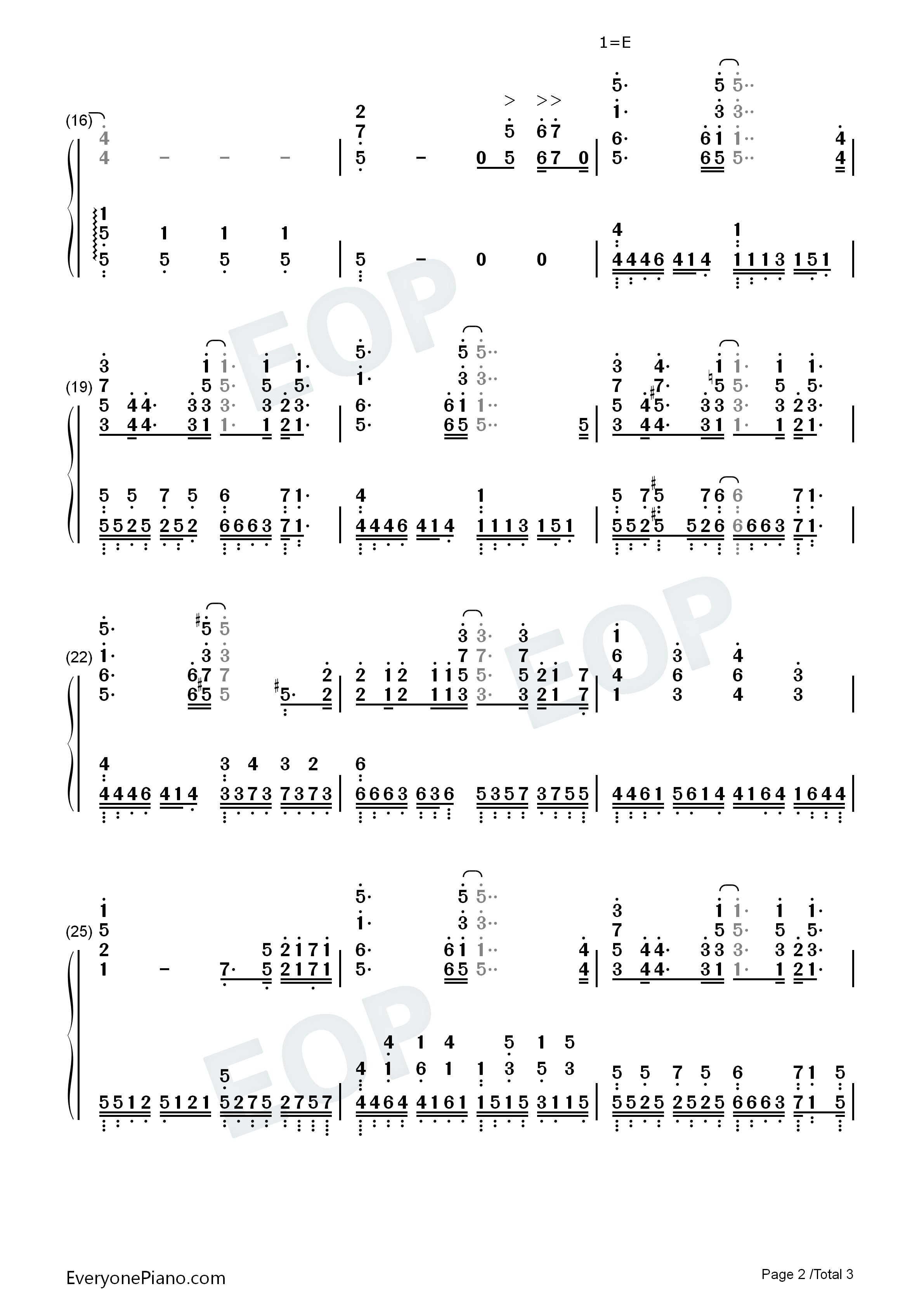 All_Alone_With_You钢琴简谱_EGOIST演唱