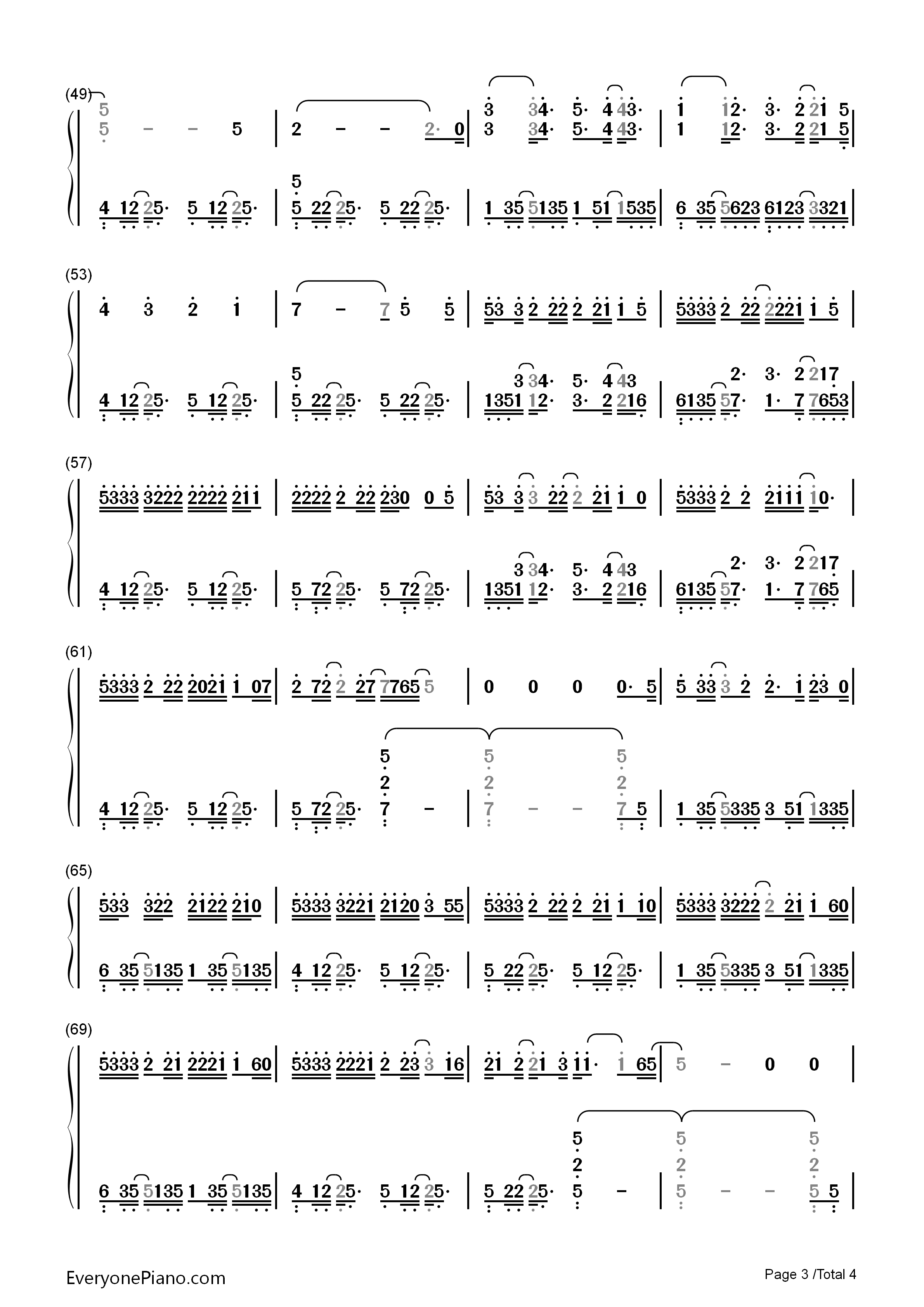 Meanwhile_Back_At_Mama's钢琴简谱_Tim_McGraw演唱