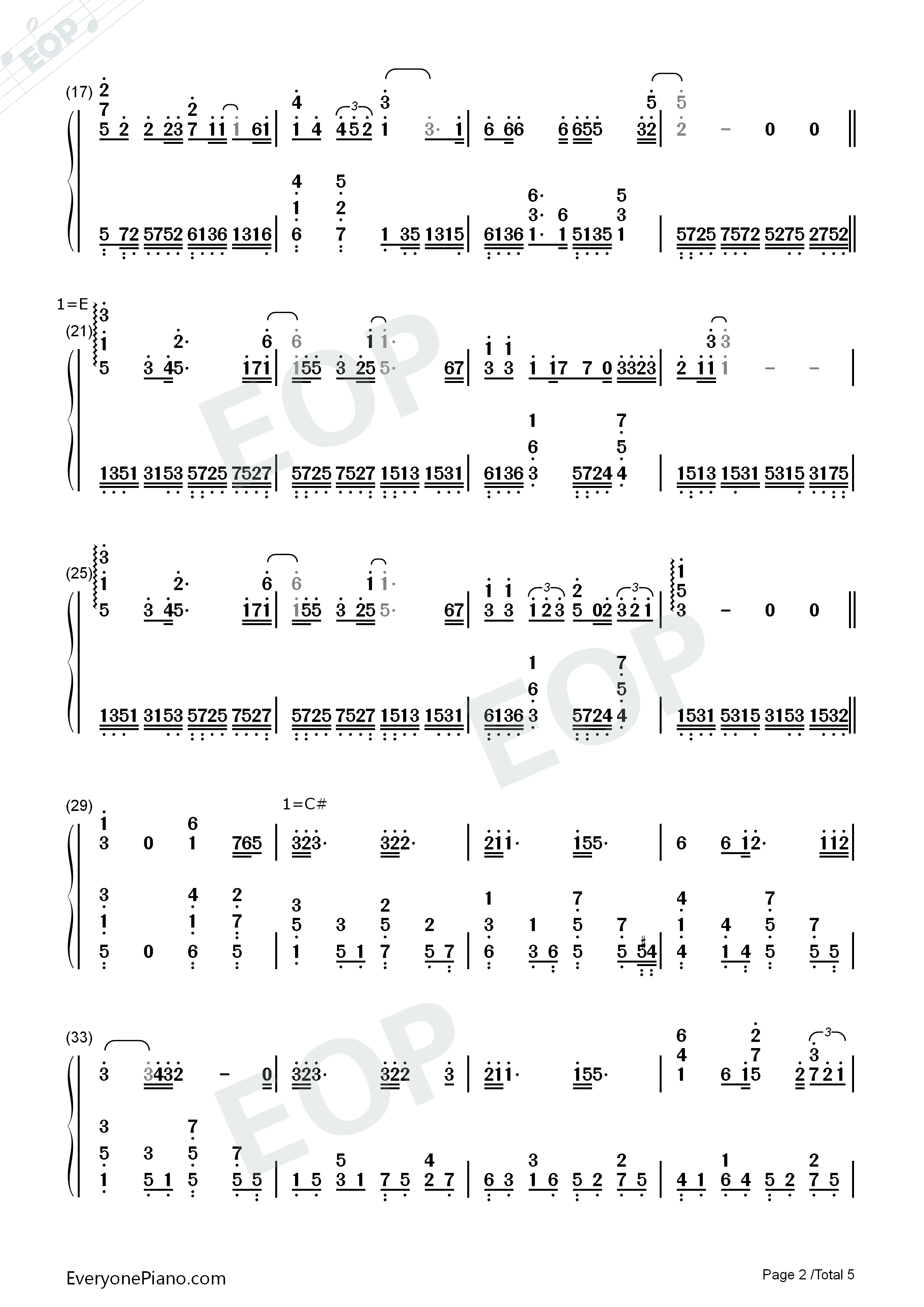 世界はまわると言うけれど钢琴简谱_Garnet_Crow演唱