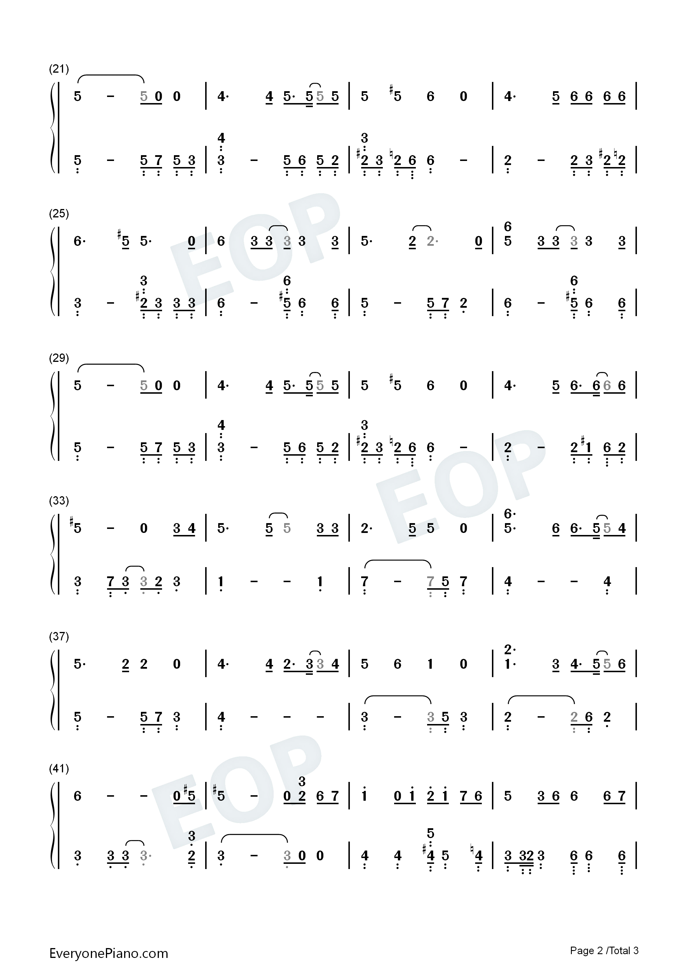 ヒトミノチカラ钢琴简谱_観月ありさ演唱
