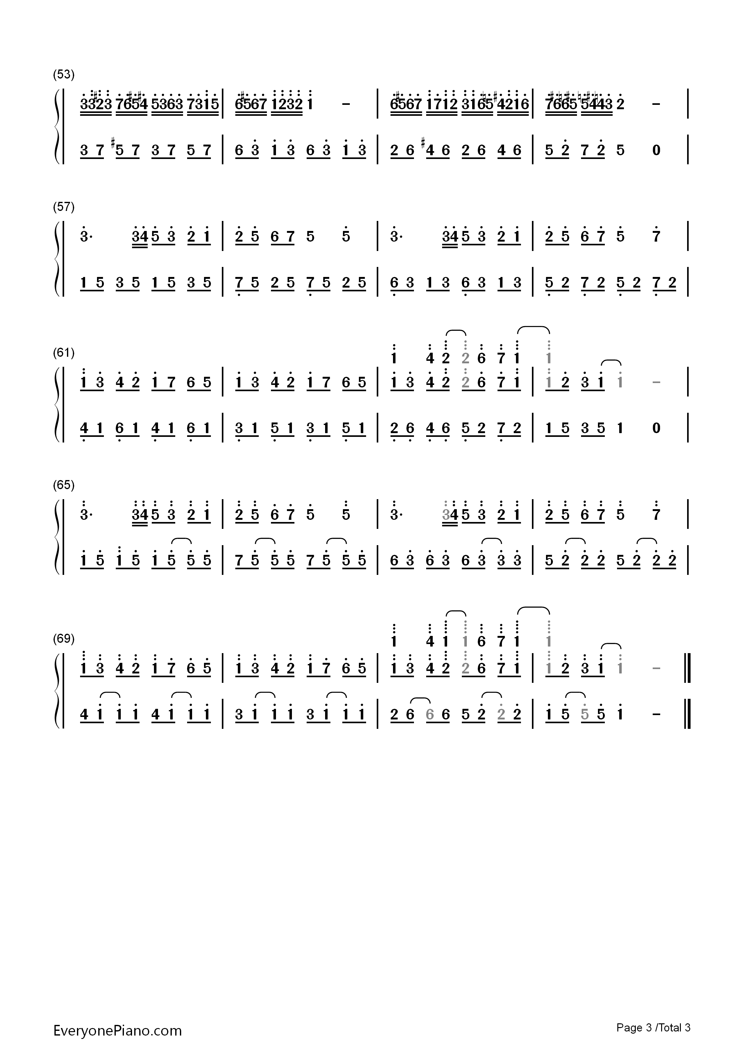 Summer_Picnic钢琴简谱_Yulia演唱