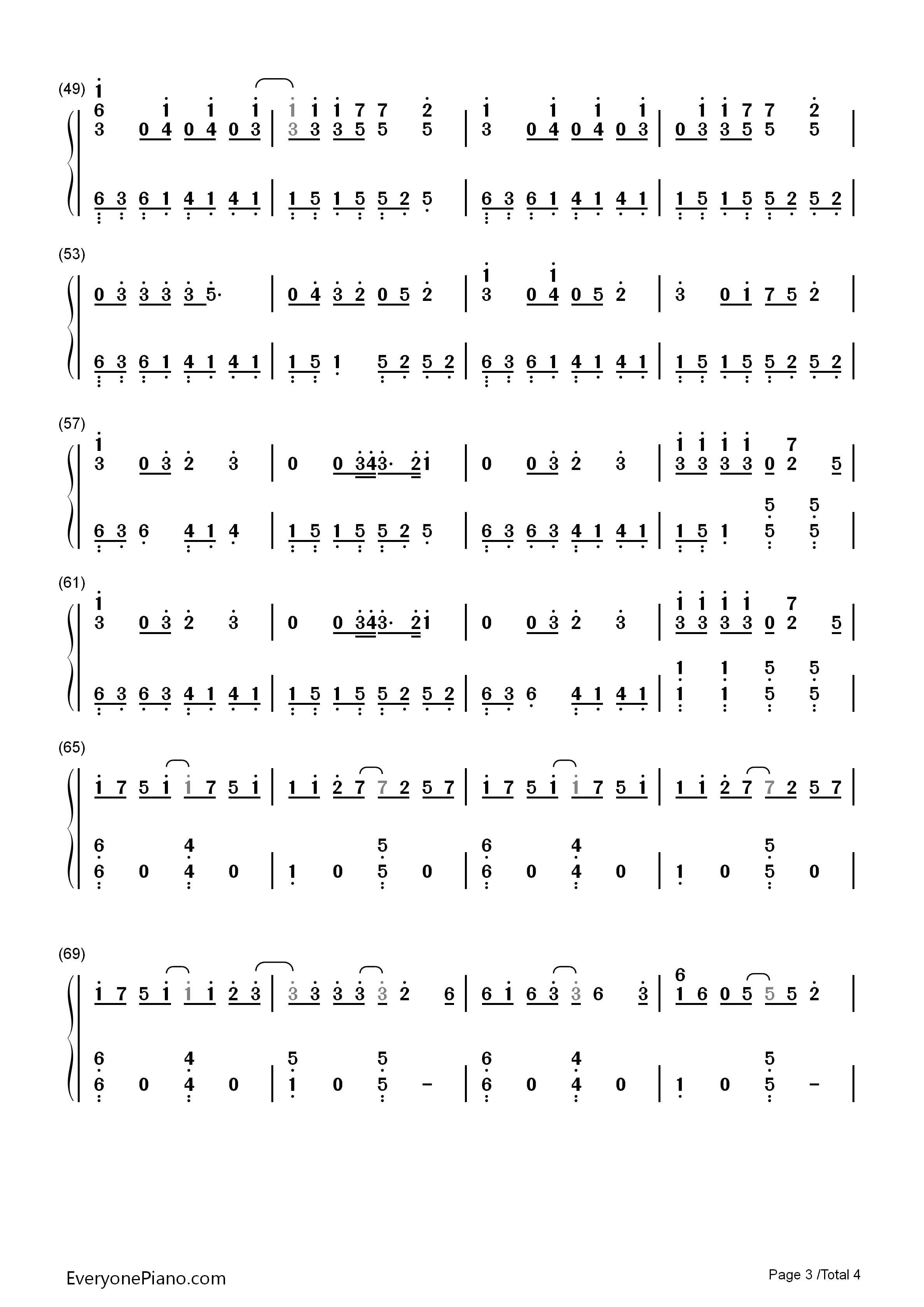 In_My_Head钢琴简谱_Jason_Derulo演唱