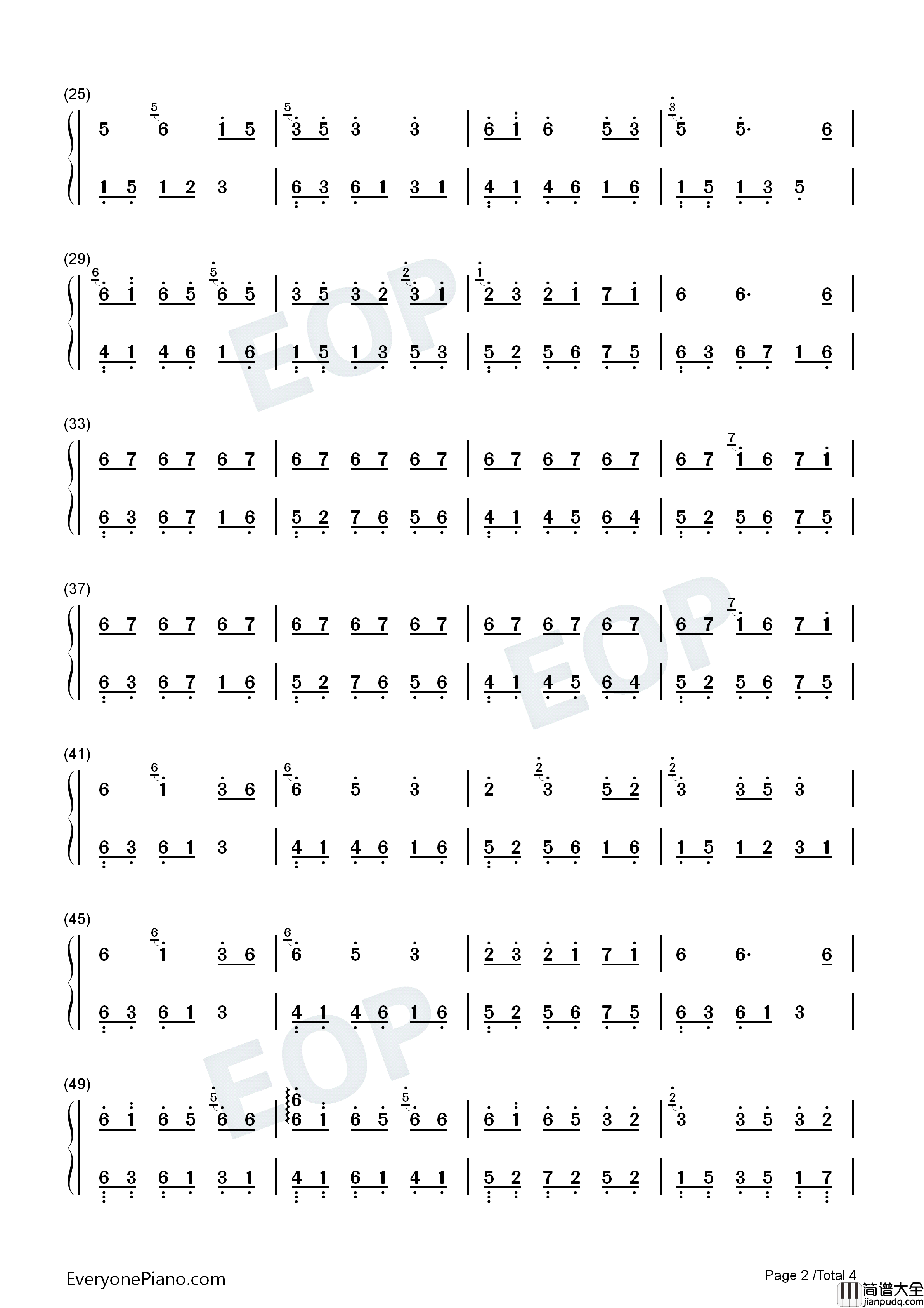 互相缠绕的线钢琴简谱_全素妍演唱