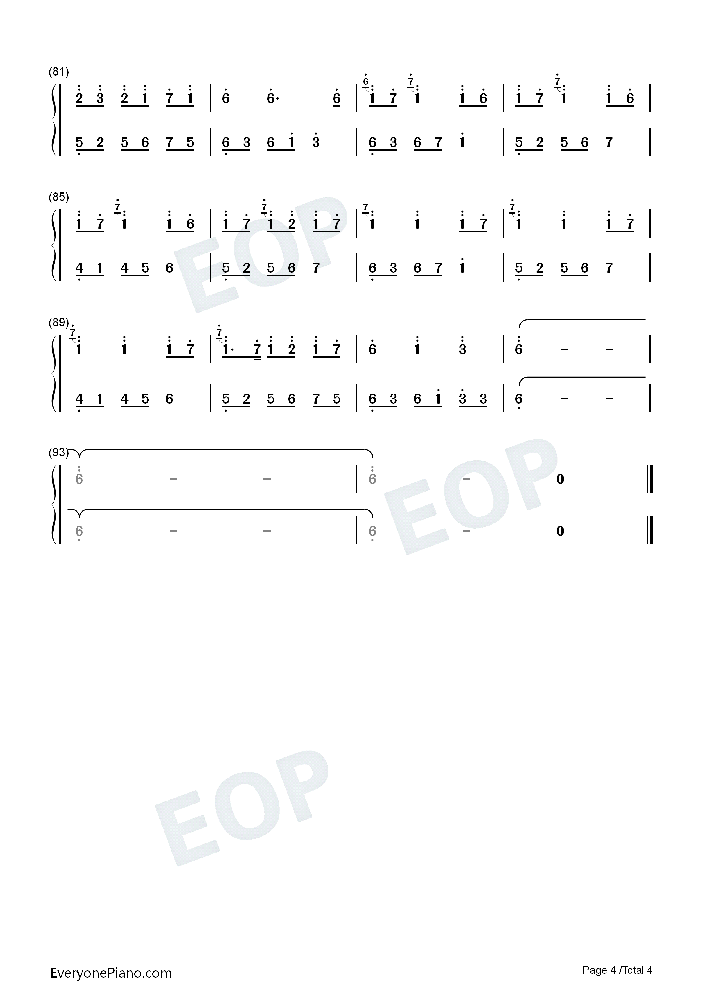 互相缠绕的线钢琴简谱_全素妍演唱