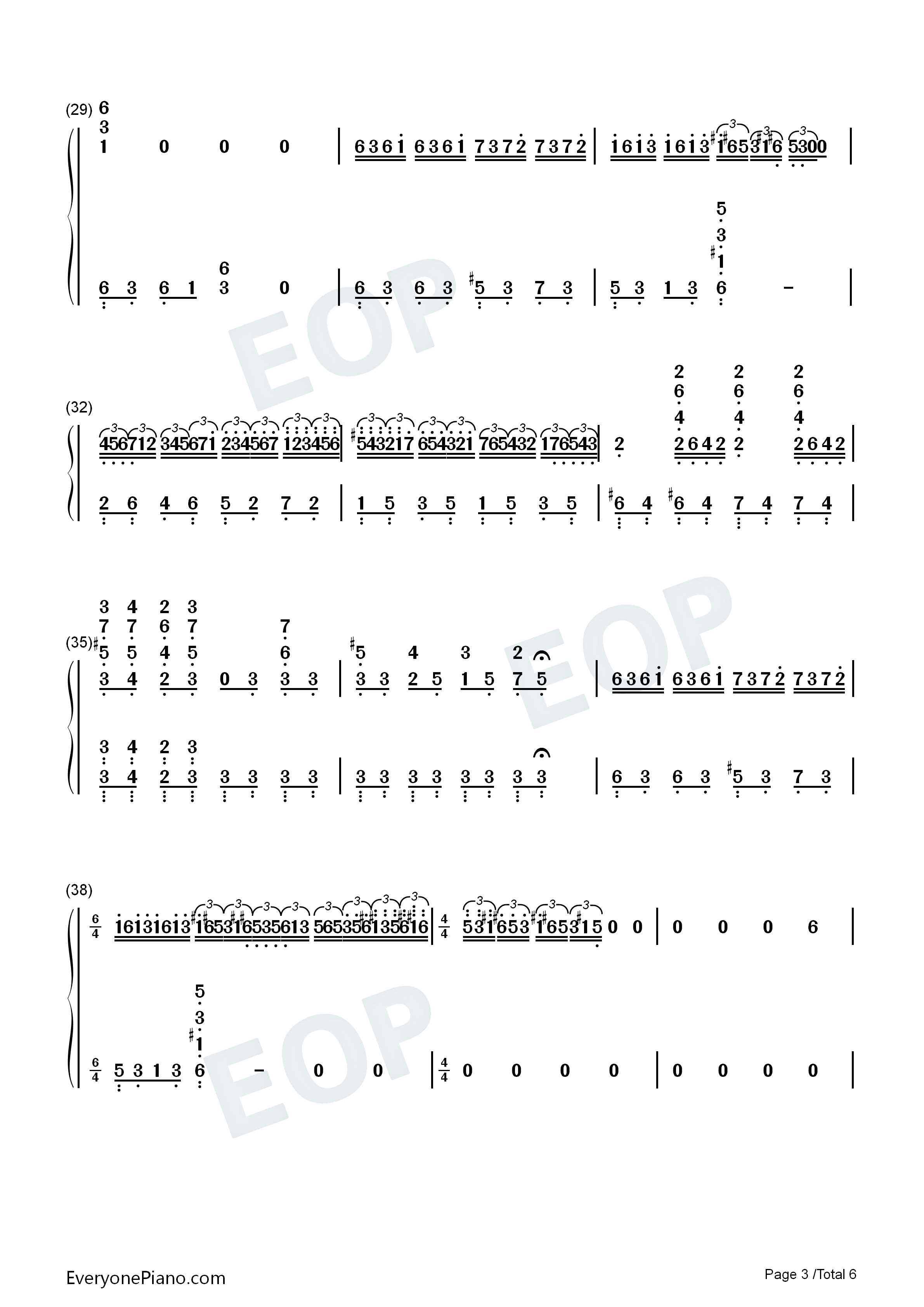 君だけを见ていた钢琴简谱_久石让演唱