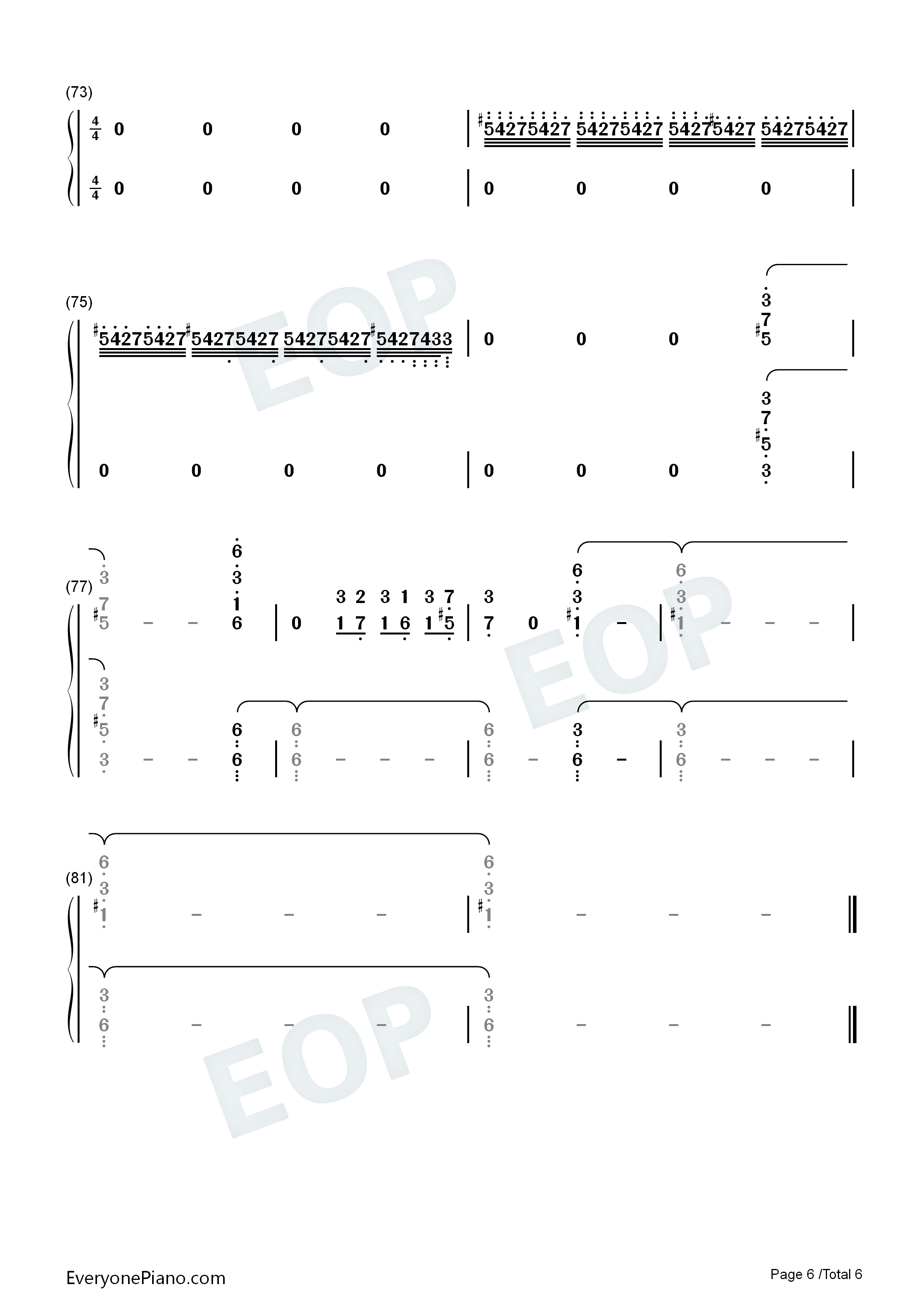 君だけを见ていた钢琴简谱_久石让演唱