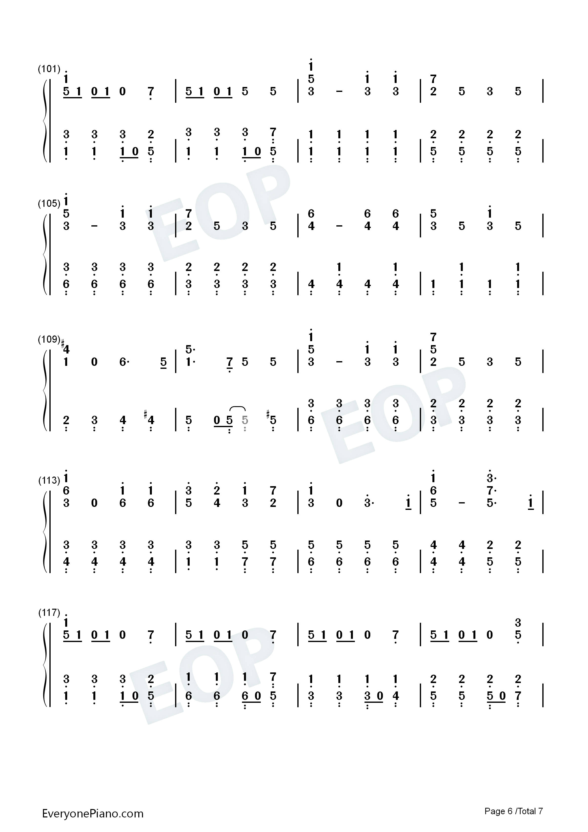 サクラ咲ケ钢琴简谱_岚演唱