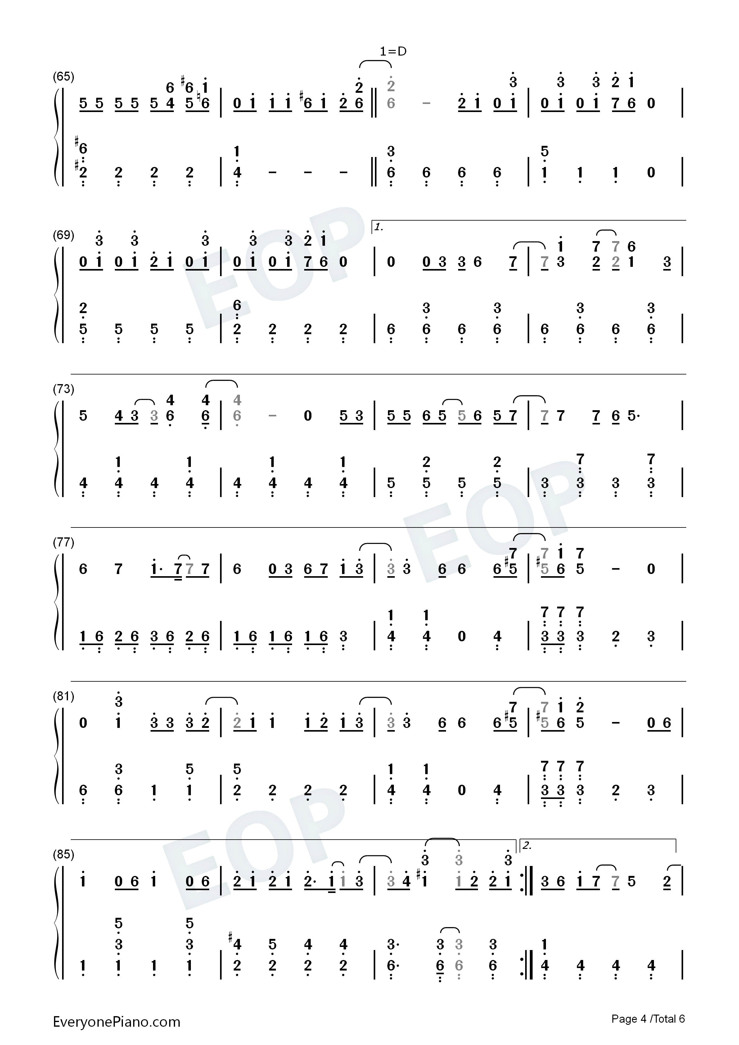 Breathless钢琴简谱_嵐演唱