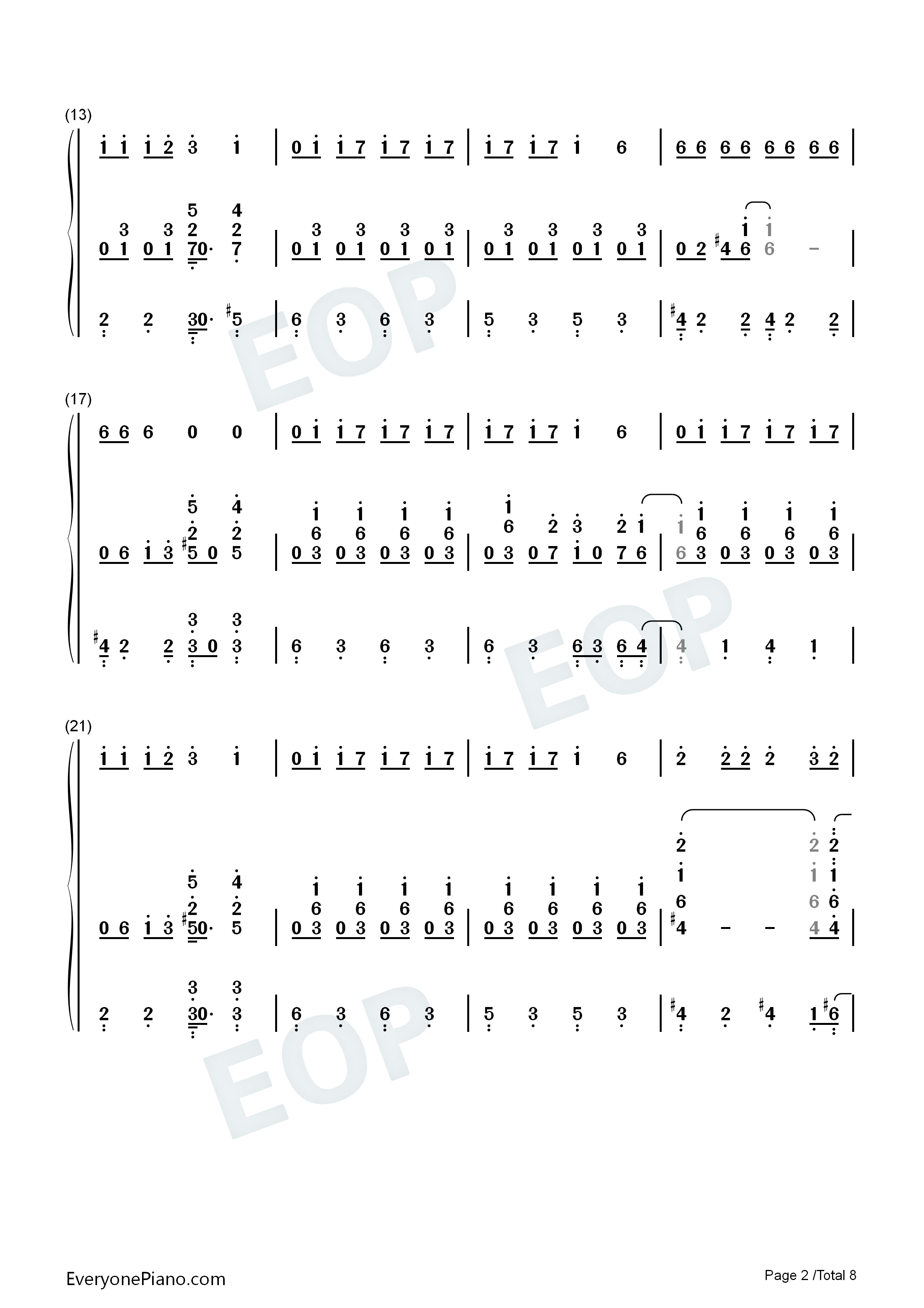 Troublemaker钢琴简谱_岚演唱