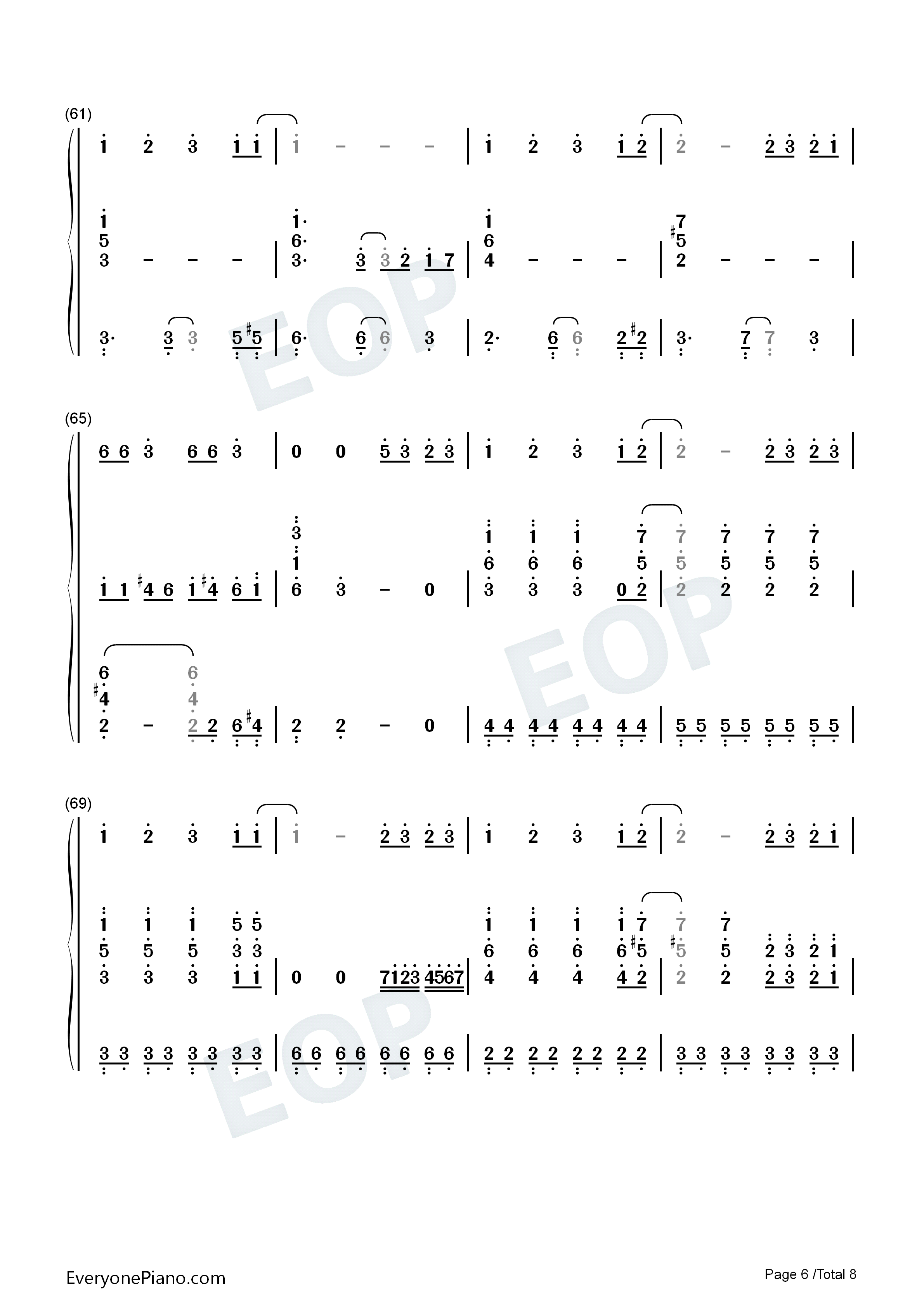 Troublemaker钢琴简谱_岚演唱