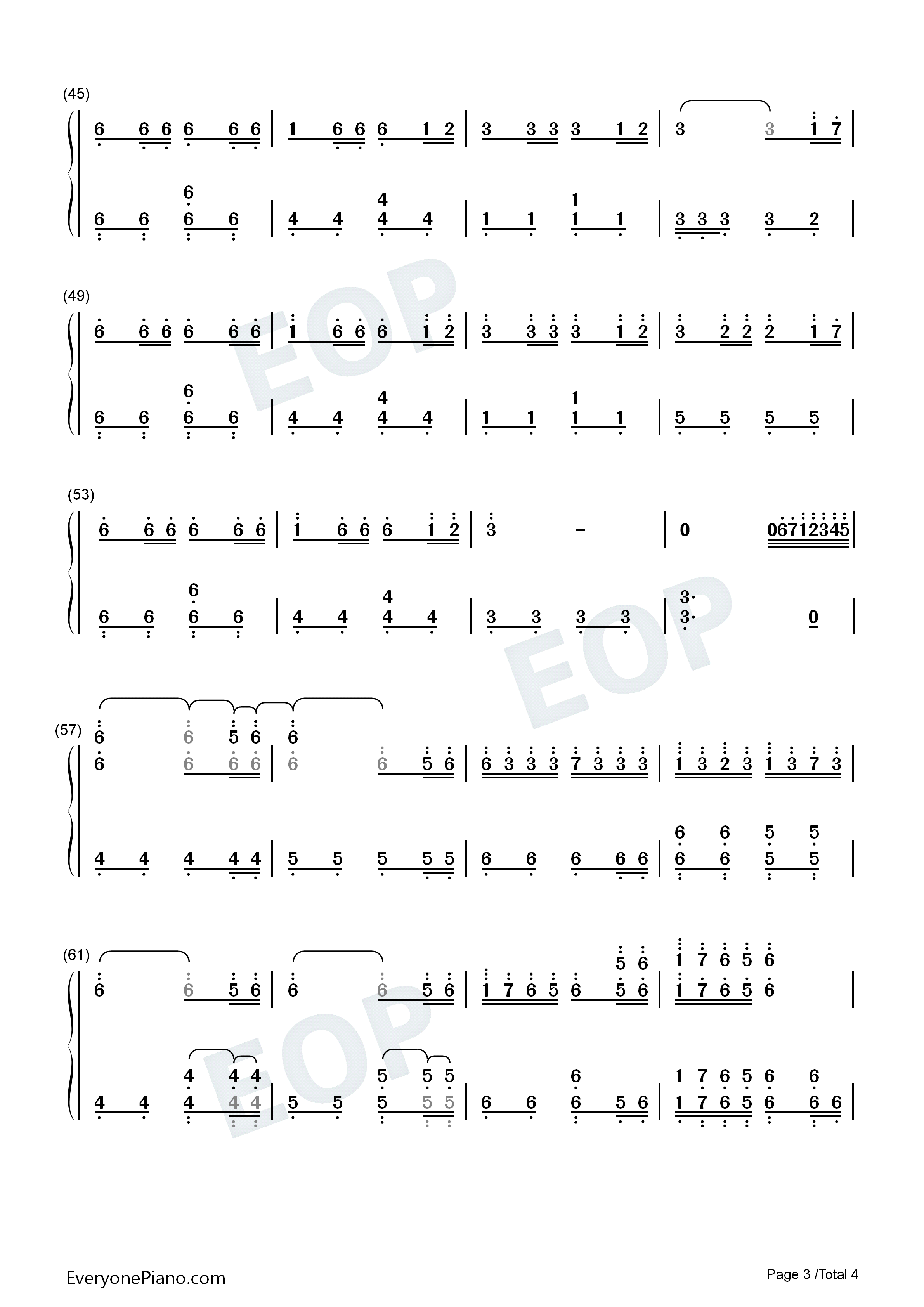 ツナ觉醒钢琴简谱_未知演唱