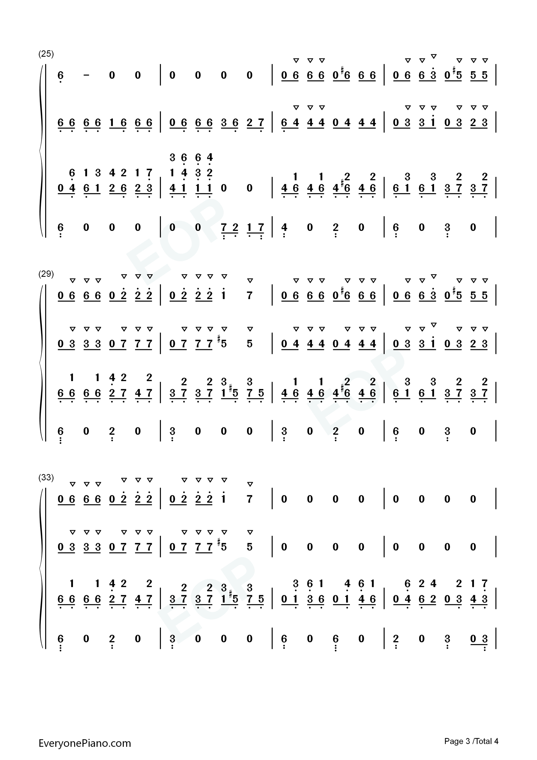 Vois_Sur_Ton_Chemin钢琴简谱_Bruno_Coulais_&_Christophe_Barratier演唱