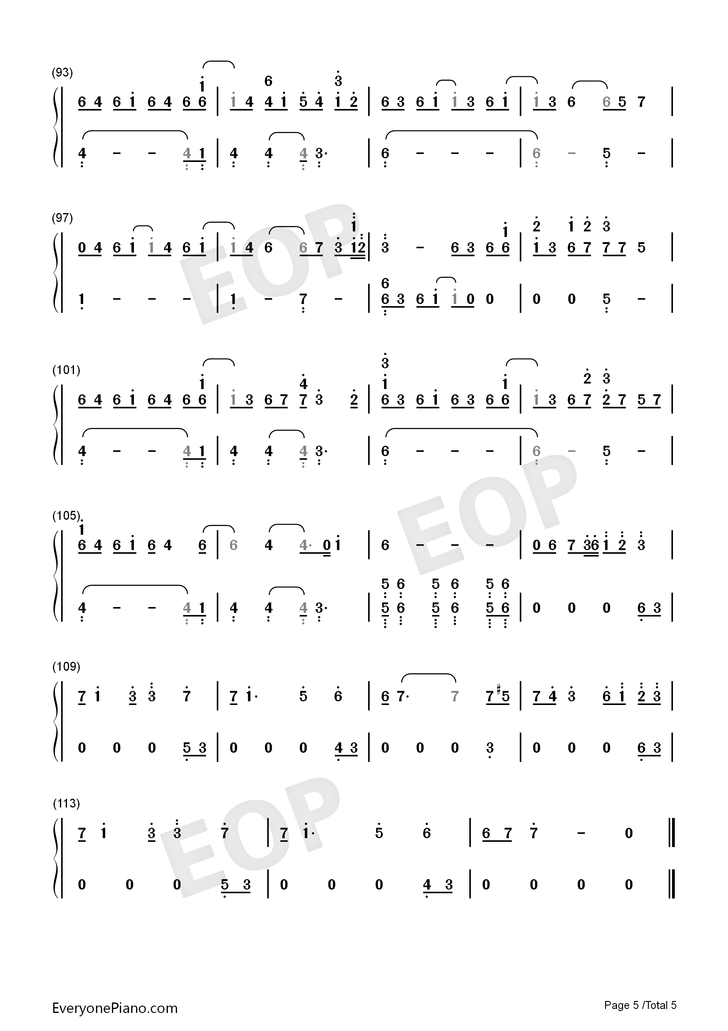 三国杀背景音乐钢琴简谱_未知演唱