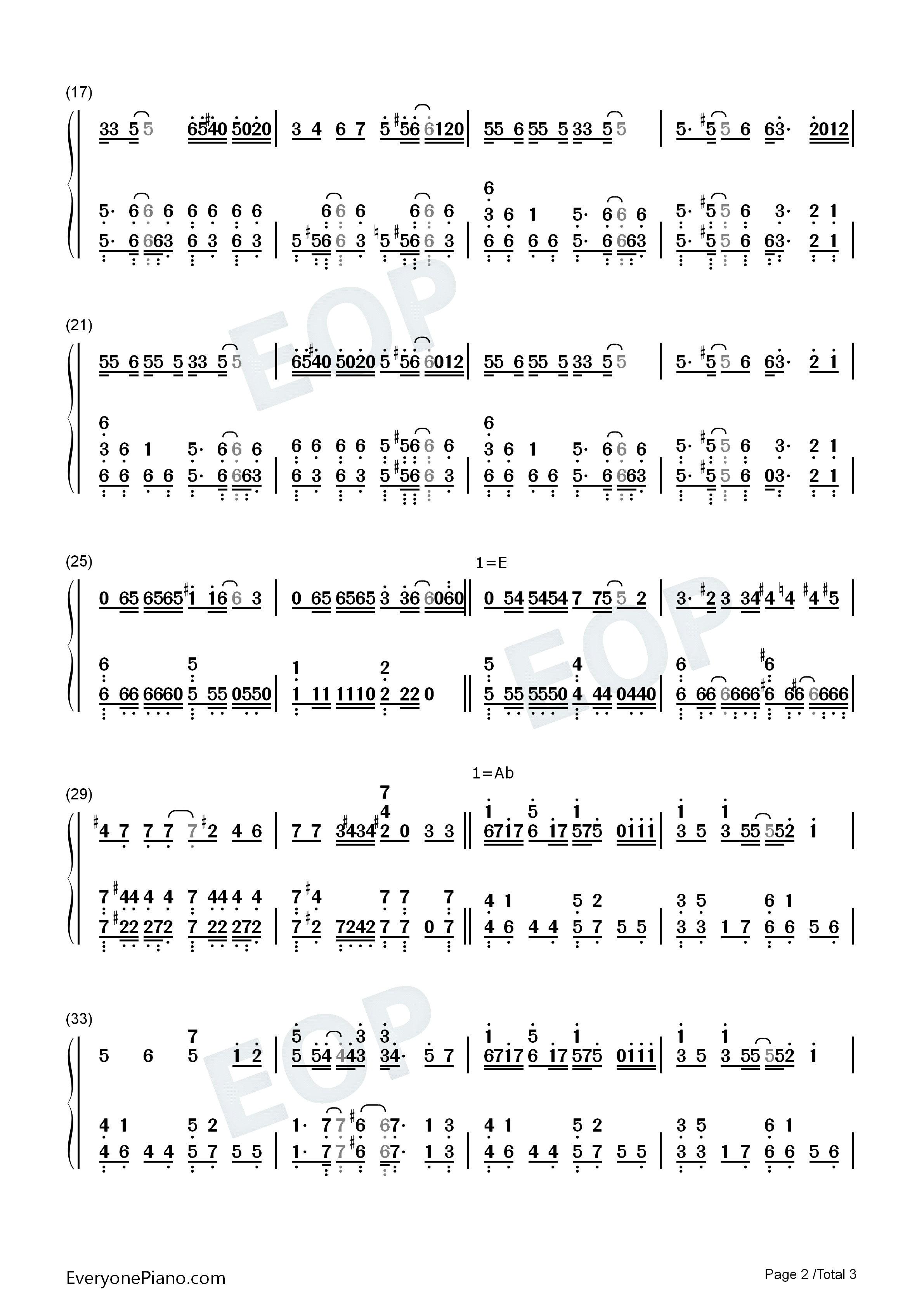 GO!_GO!_MANIAC钢琴简谱_放学后茶会_放学后TEA_TIME演唱