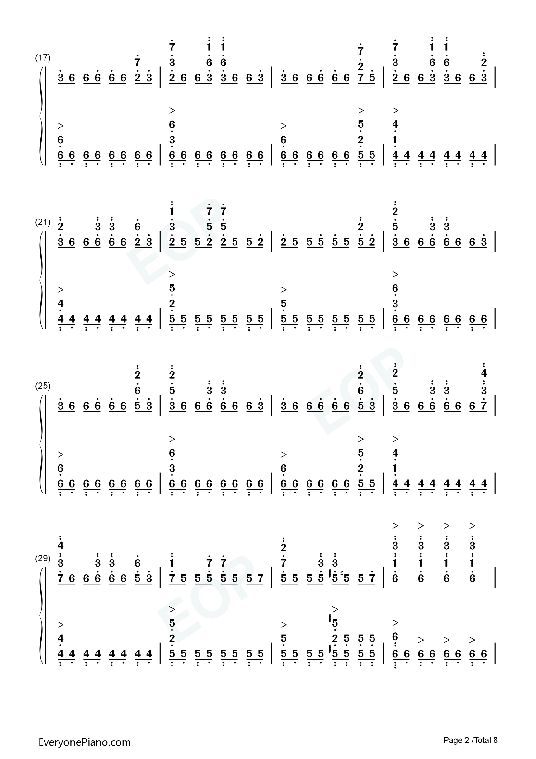 A_Song_of_Storm_and_Fire钢琴简谱_翼•年代记演唱