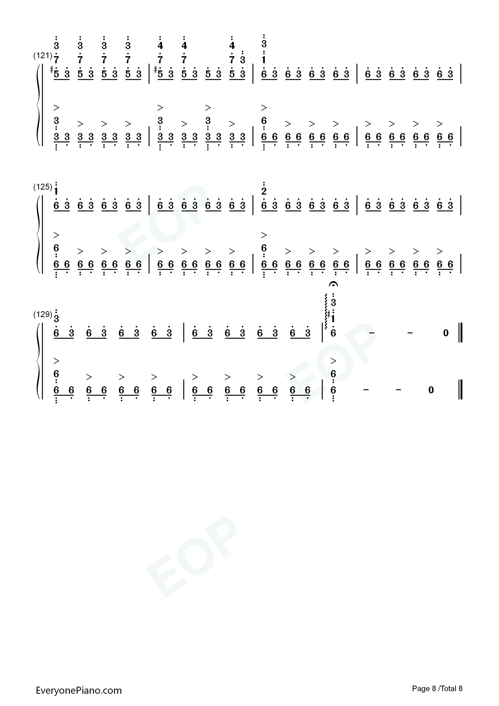 A_Song_of_Storm_and_Fire钢琴简谱_翼•年代记演唱