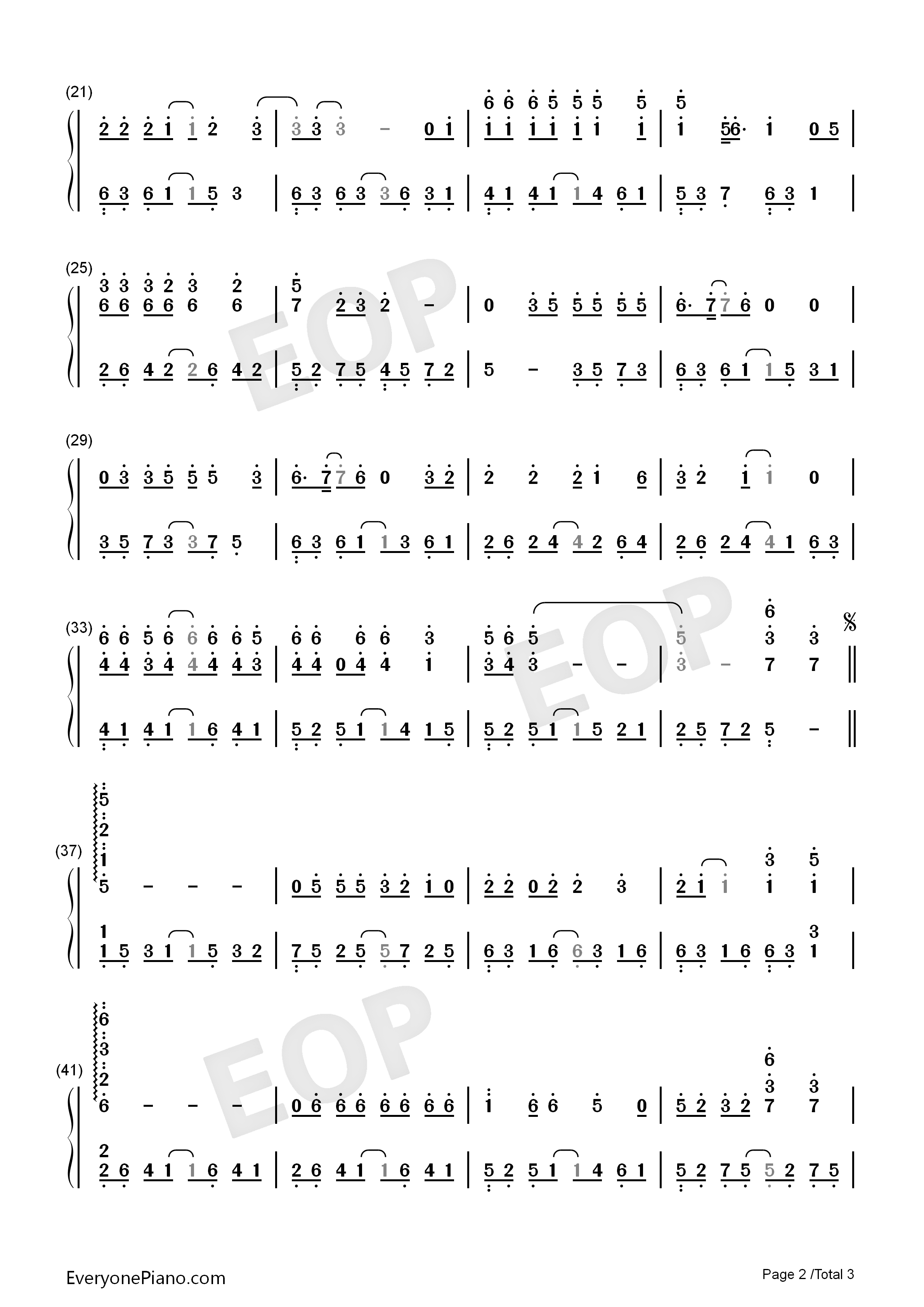 太委屈钢琴简谱_陶晶莹演唱
