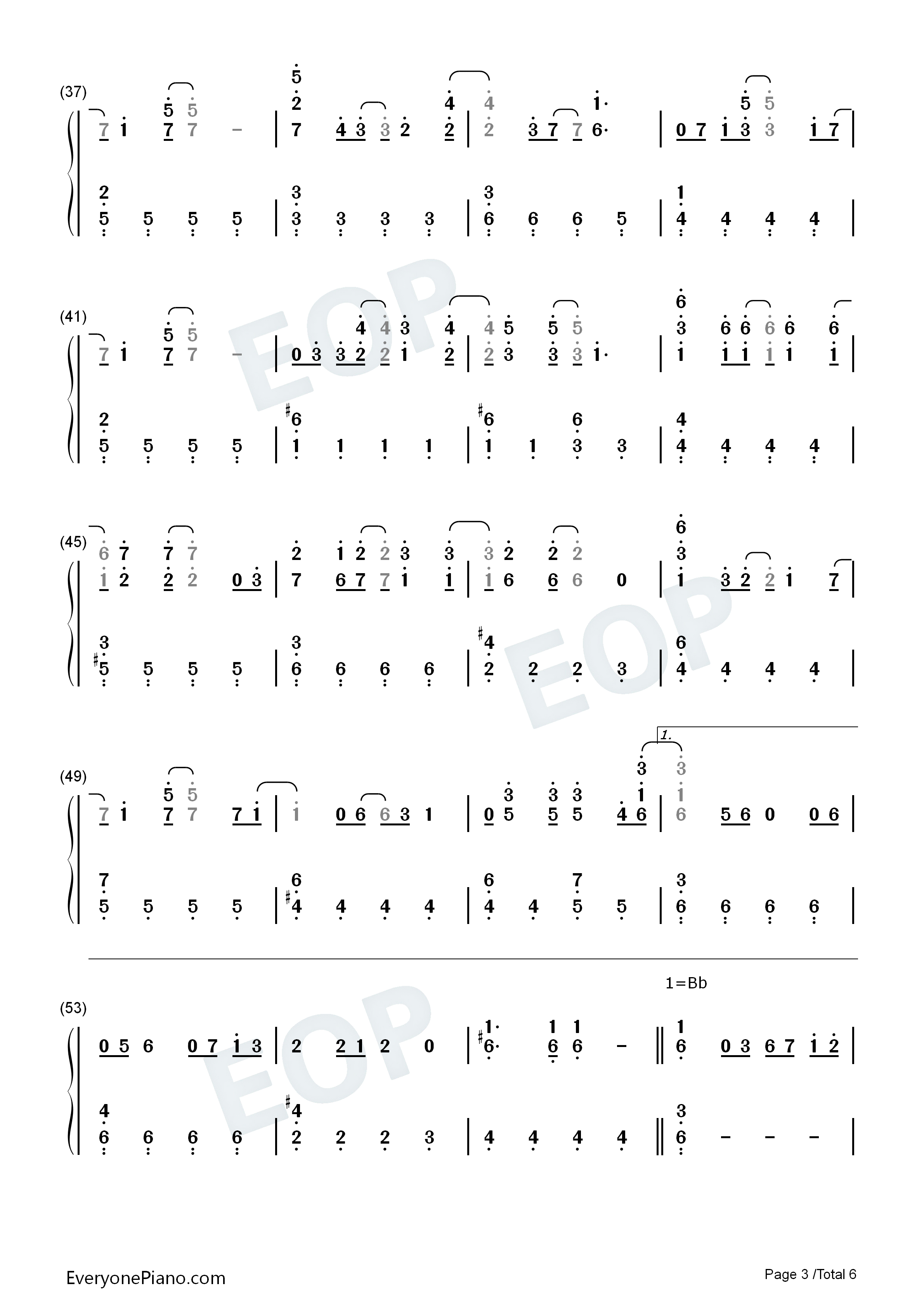 Lotus钢琴简谱_岚演唱