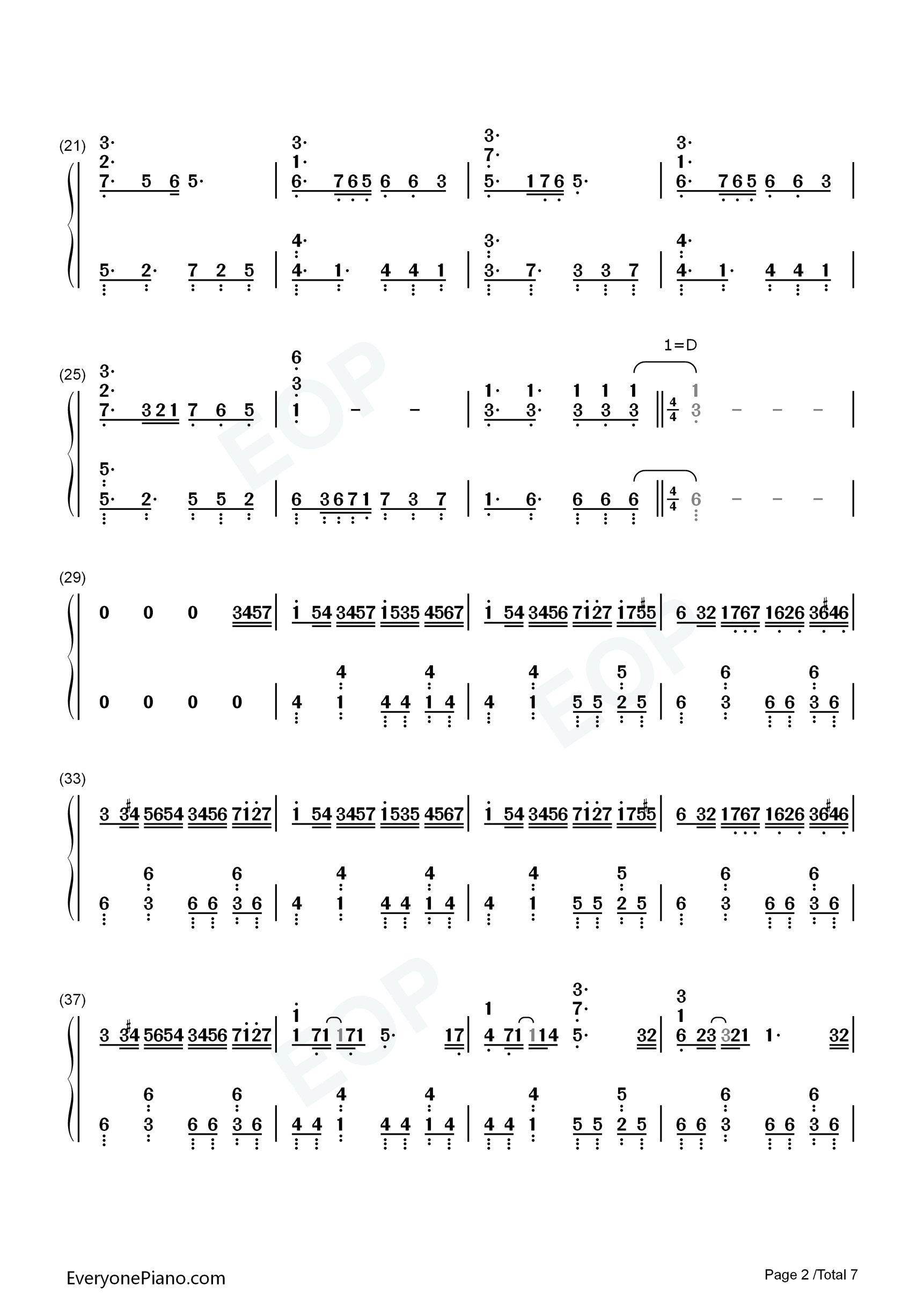 dorchadas钢琴简谱_Rita演唱