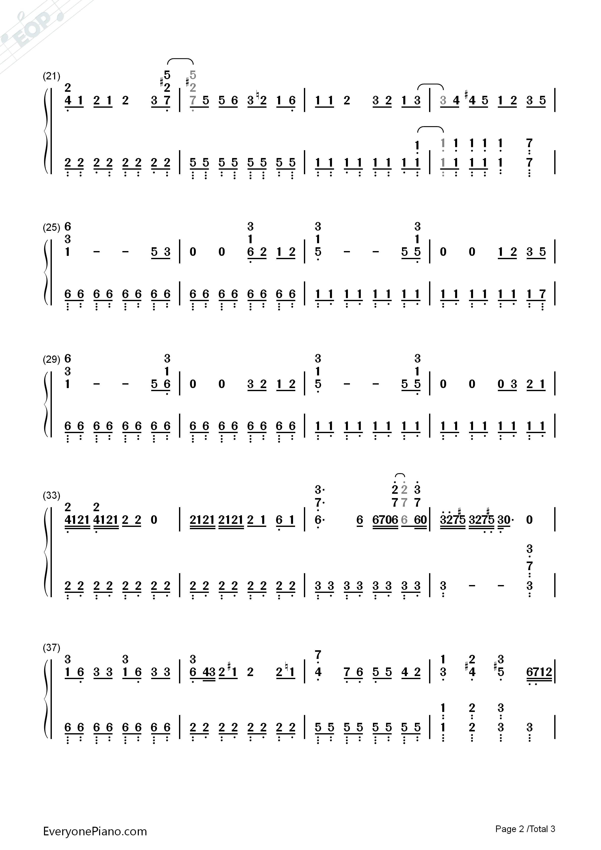 おジャ魔女カーニバル!!钢琴简谱_MAHO堂演唱