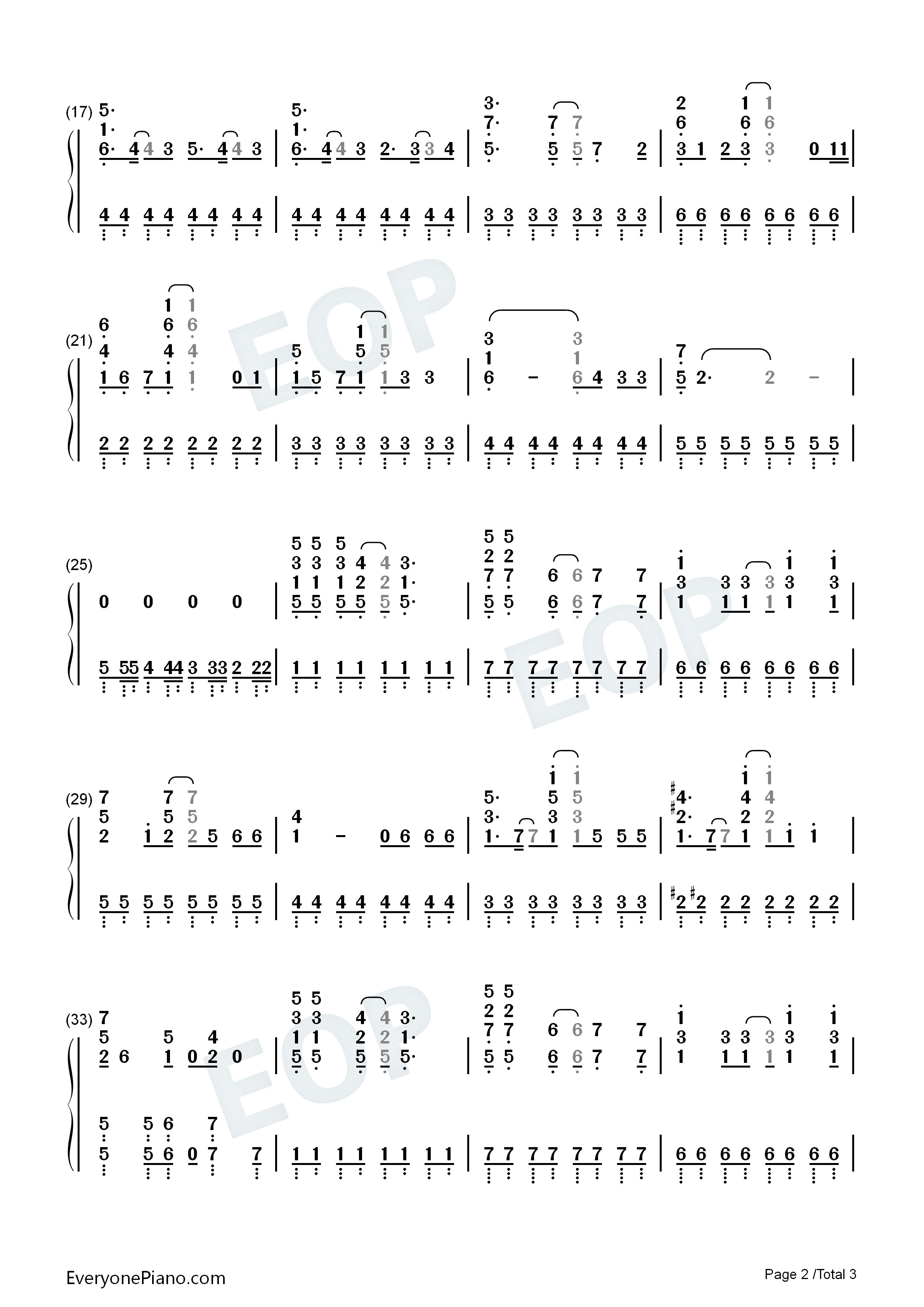 NEVER_END钢琴简谱_安室奈美惠演唱