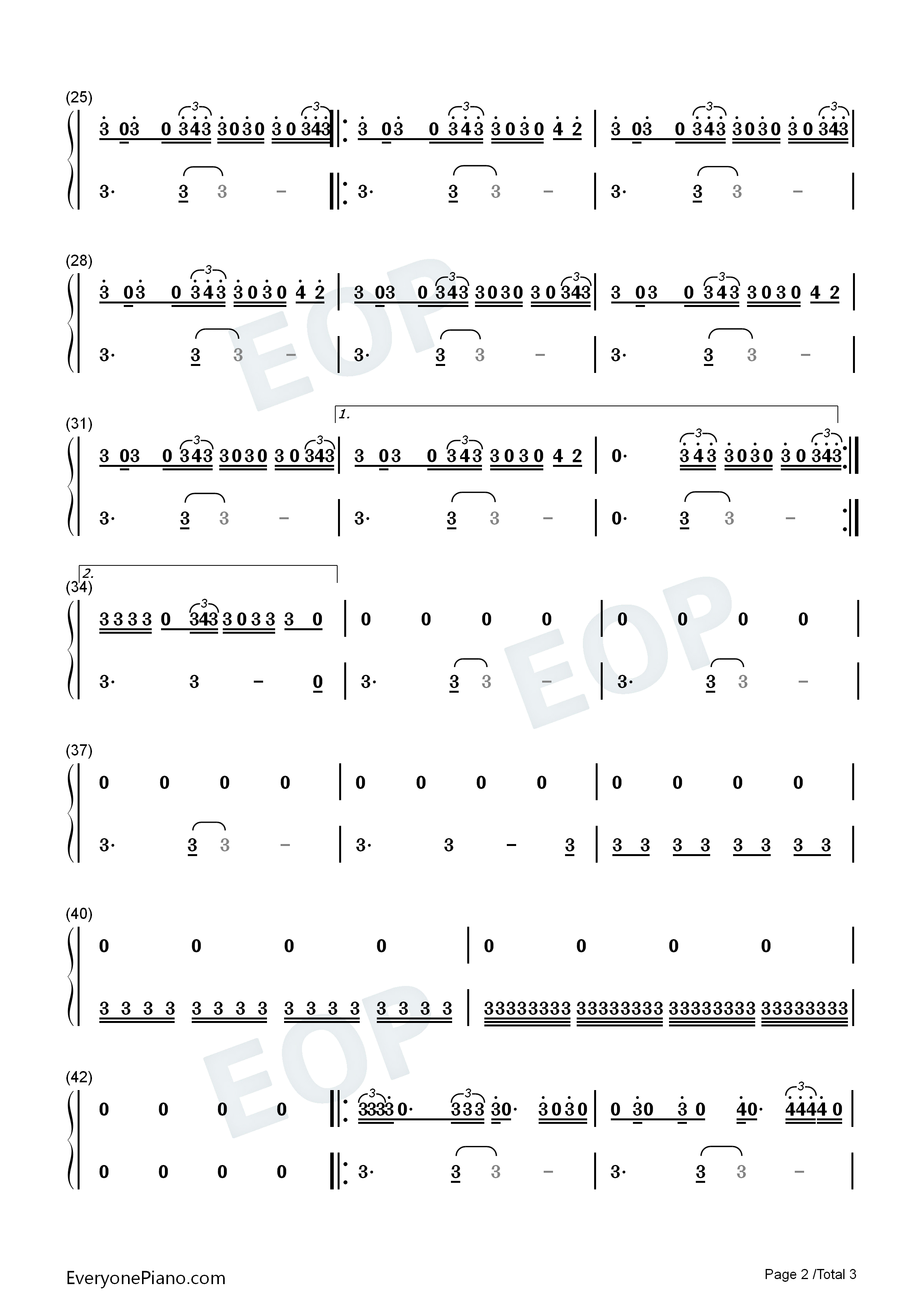 Turn_Down_for_What钢琴简谱_DJ_Snake_&_Lil_Jon演唱