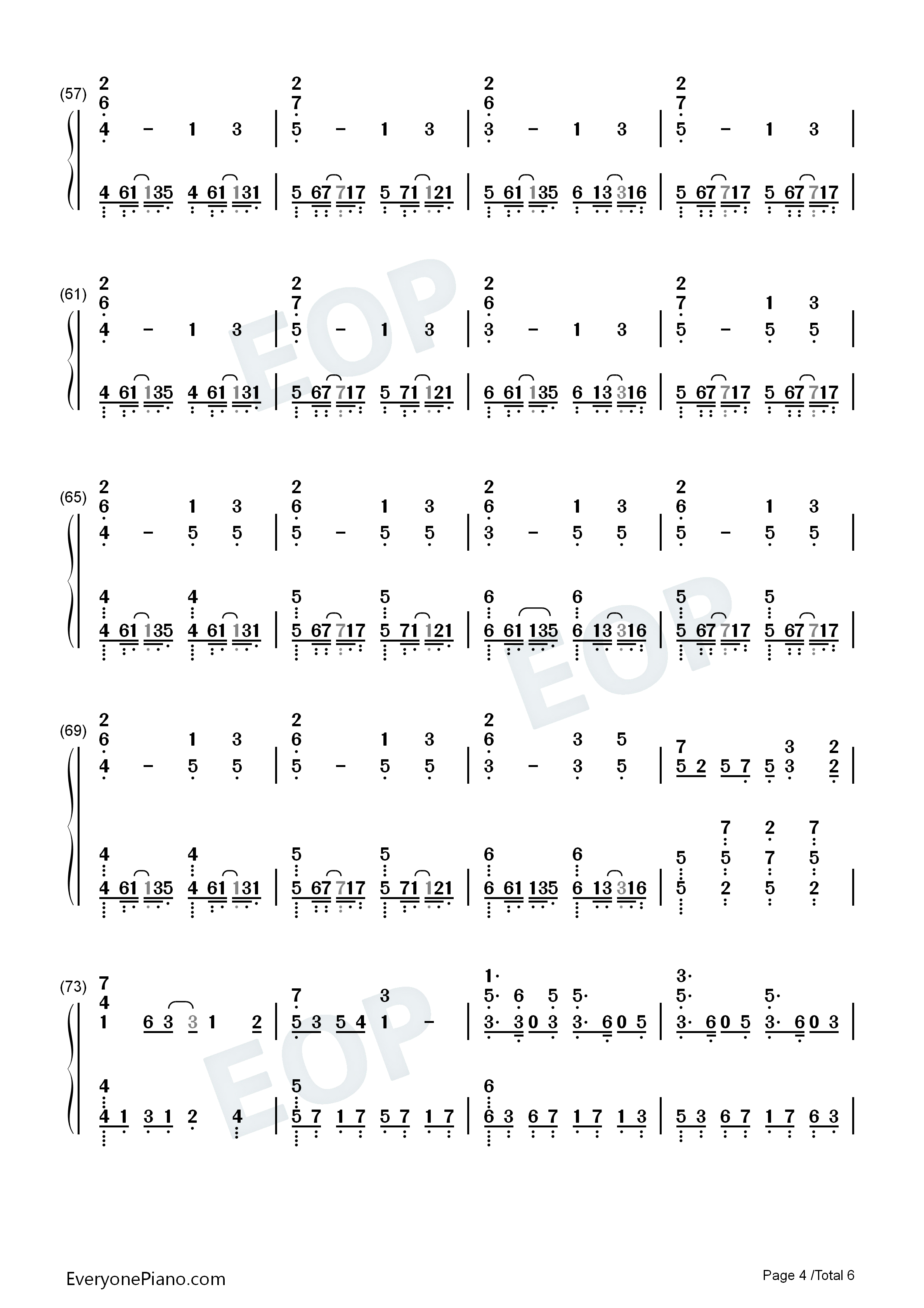 oblivious钢琴简谱_Kalafina演唱