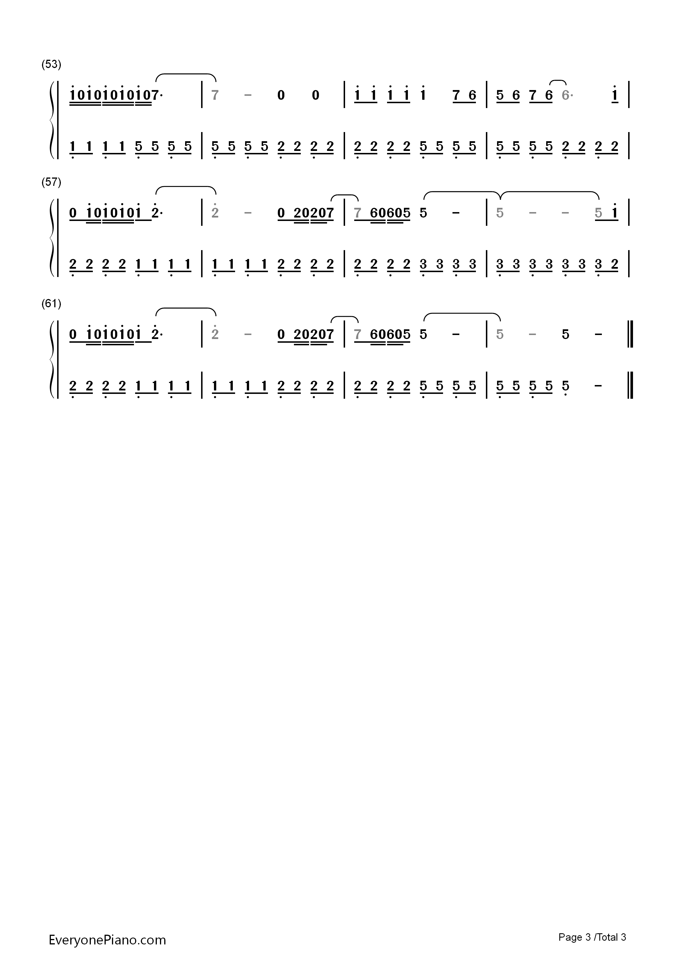 Everything_Is_Awesome钢琴简谱_Tegan_and_Sara演唱