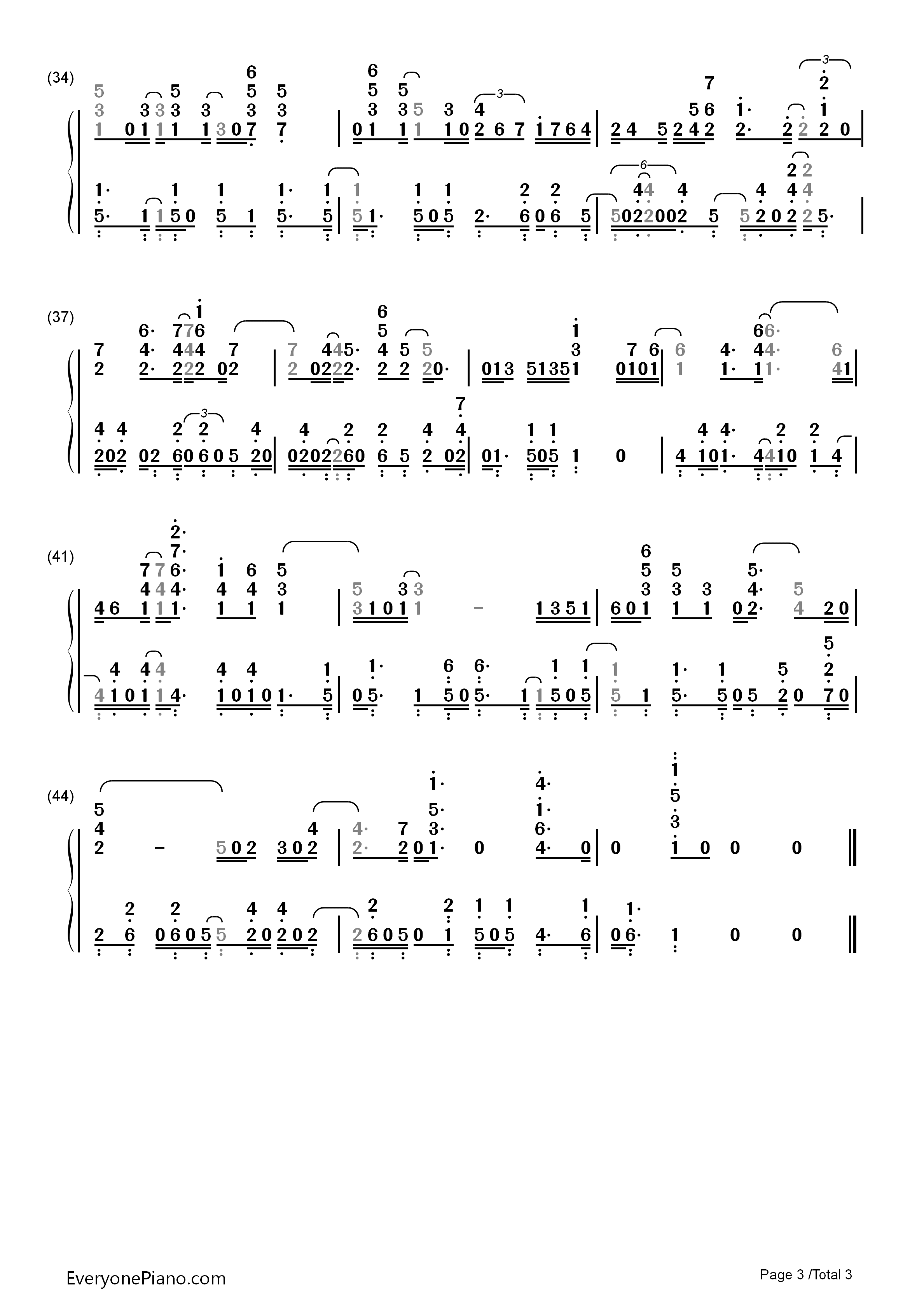 Que_Sera_Sera_(Whatever_Will_Be_Will_Be)钢琴简谱_Jay_Livingston_&_Ray_Evans演唱