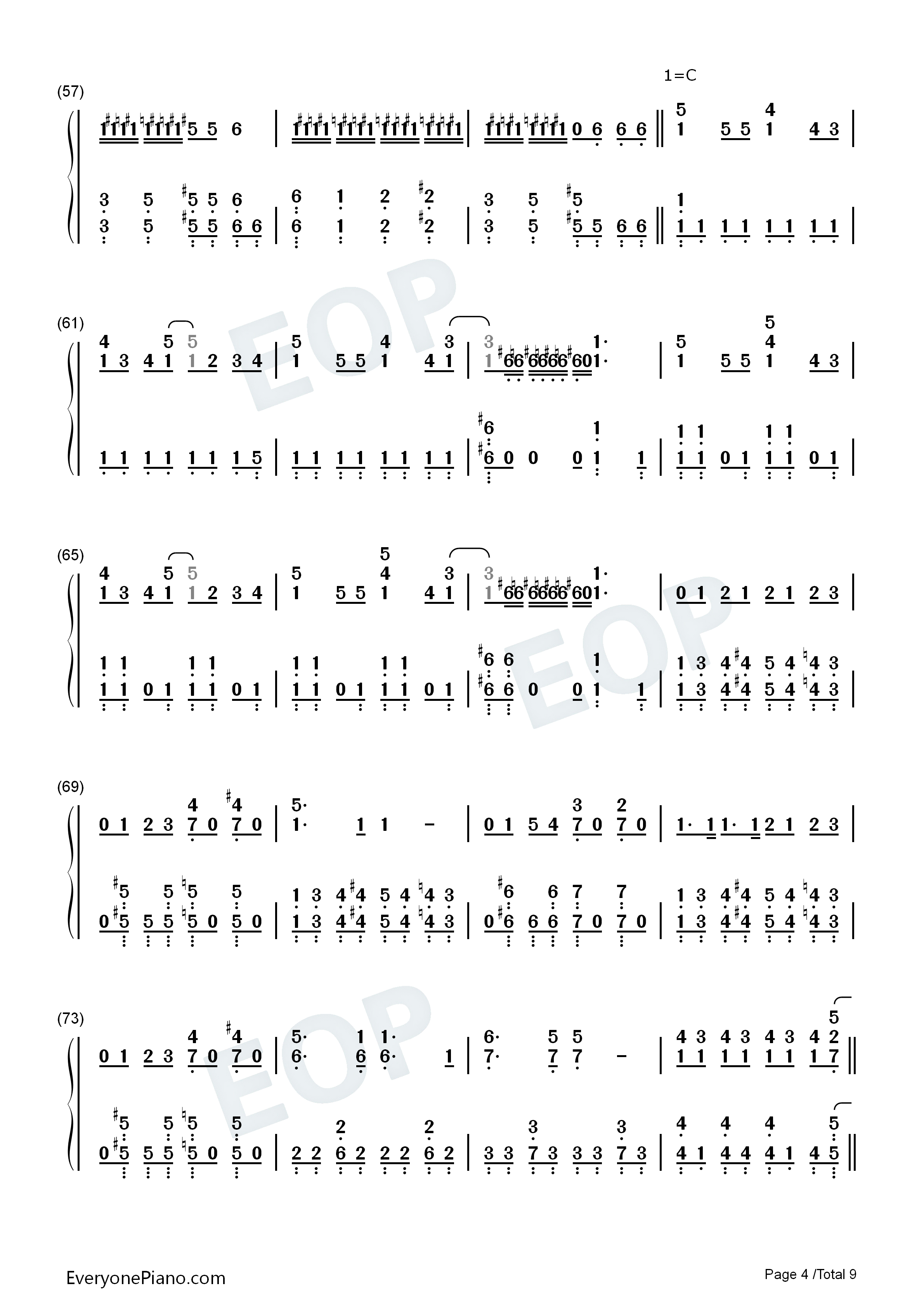 Utauyo!!MIRACLE钢琴简谱_放学后茶会演唱