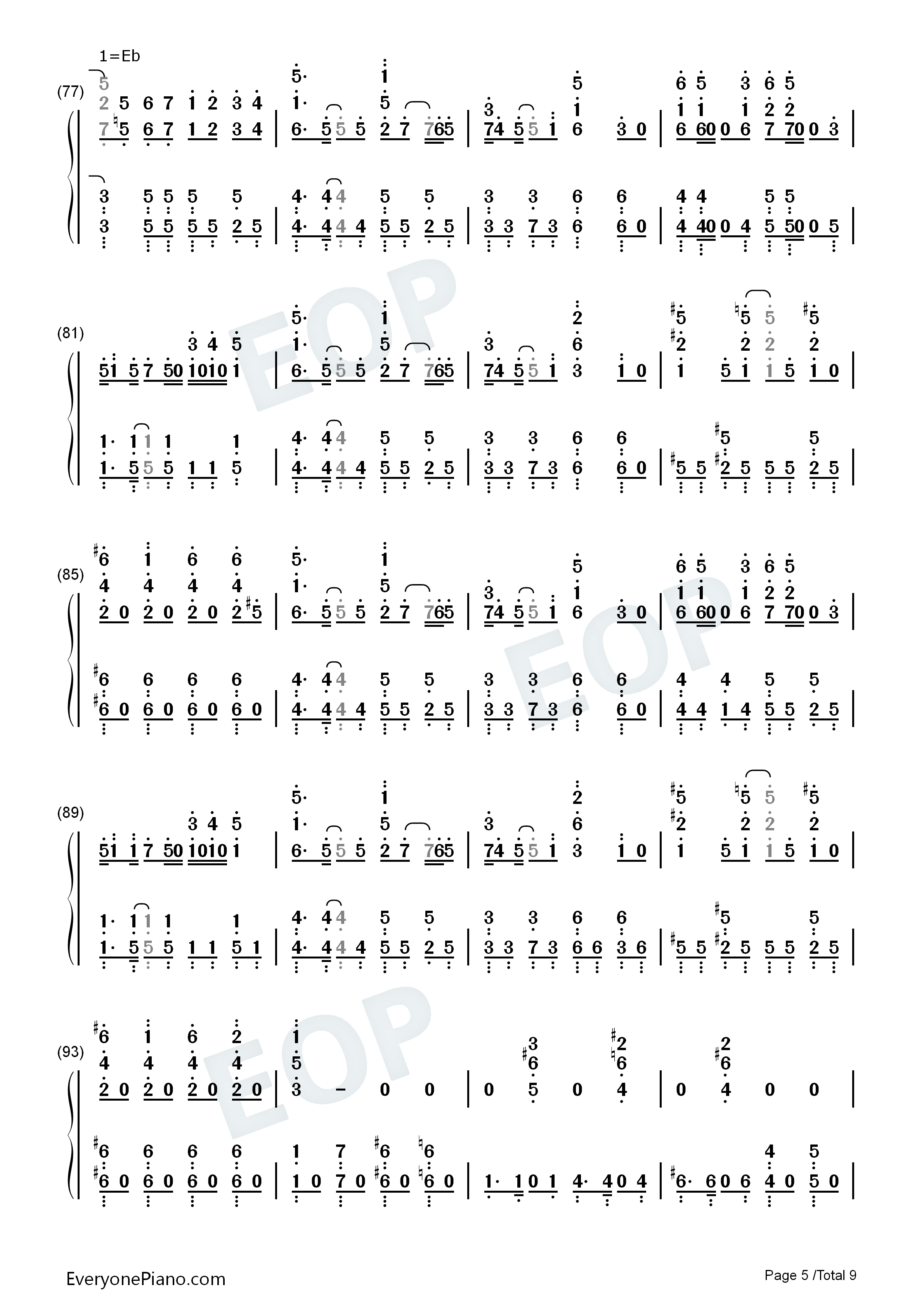 Utauyo!!MIRACLE钢琴简谱_放学后茶会演唱