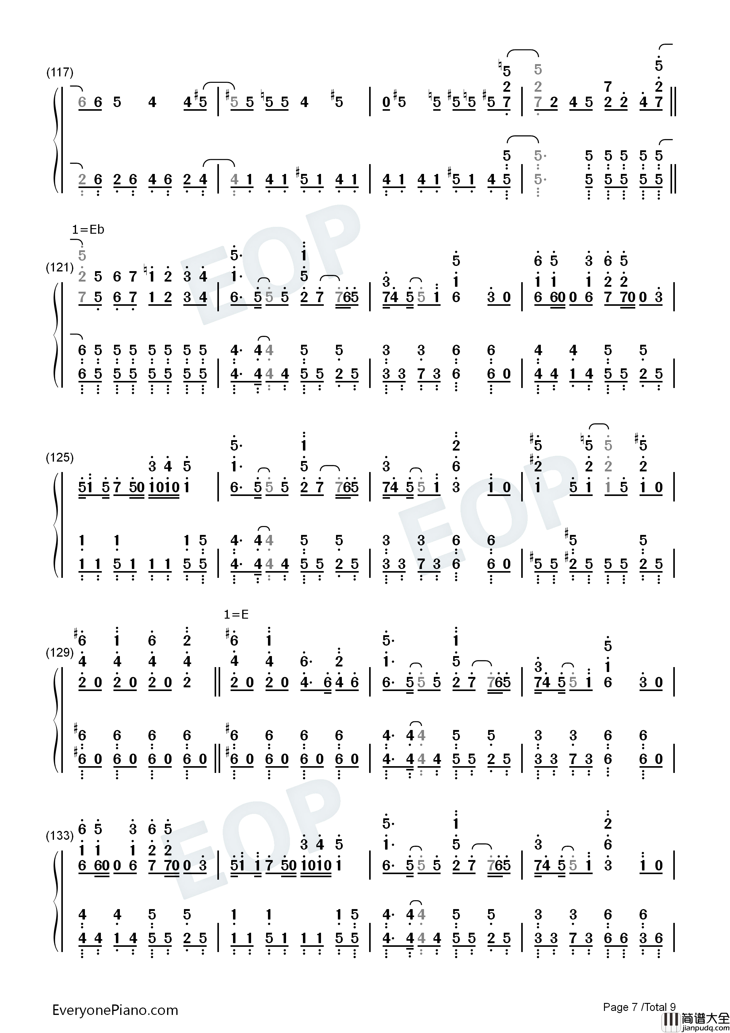 Utauyo!!MIRACLE钢琴简谱_放学后茶会演唱