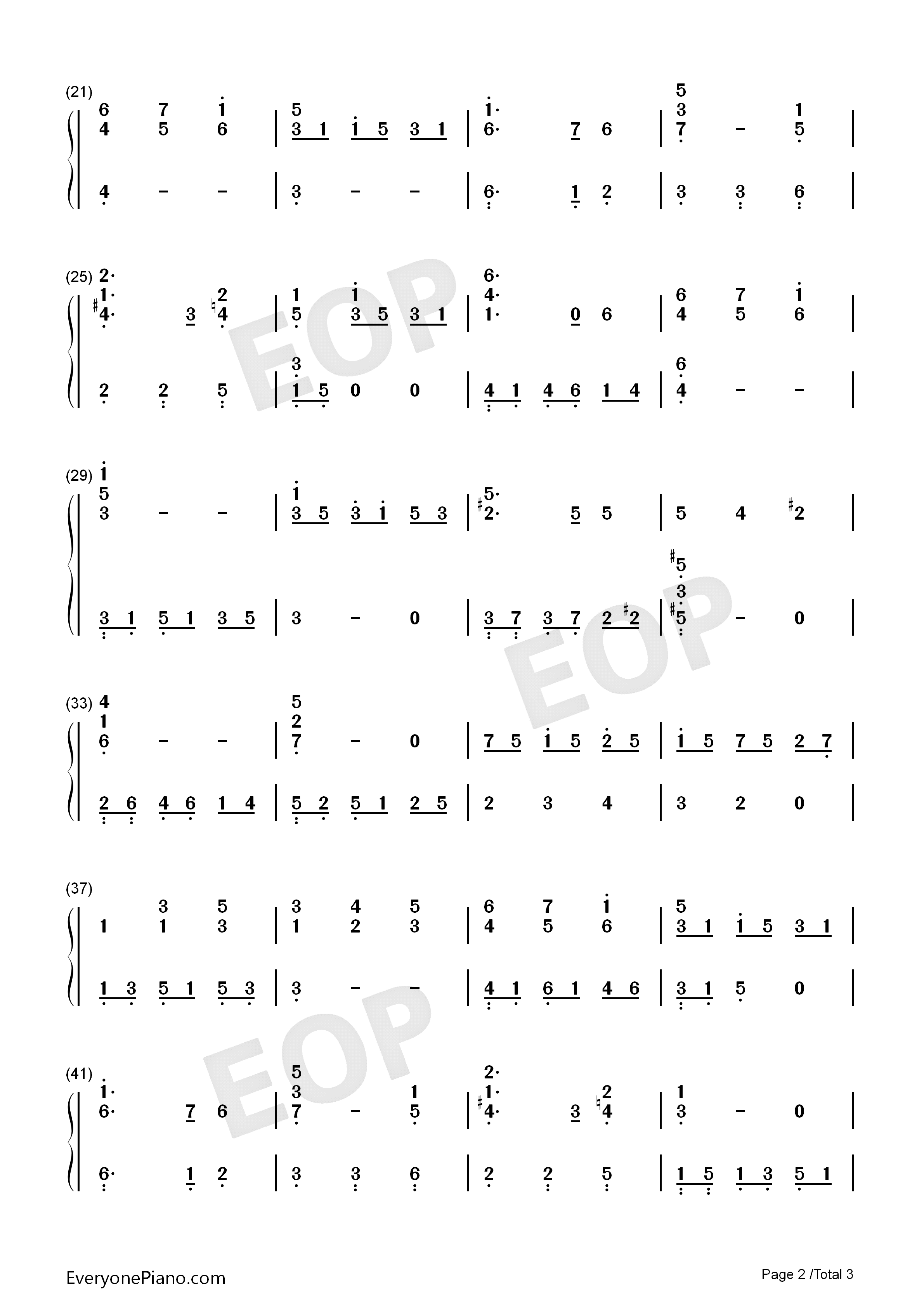 夜之歌钢琴简谱_岩男润子演唱