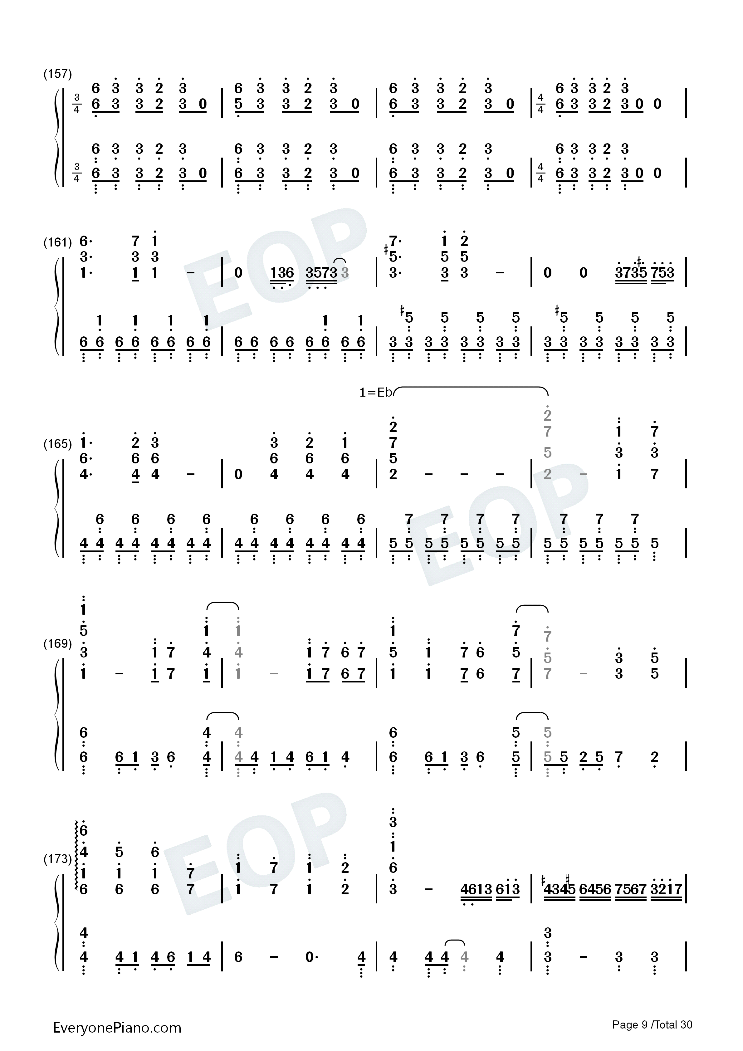ニコニコ動画流星群钢琴简谱_Shimo演唱