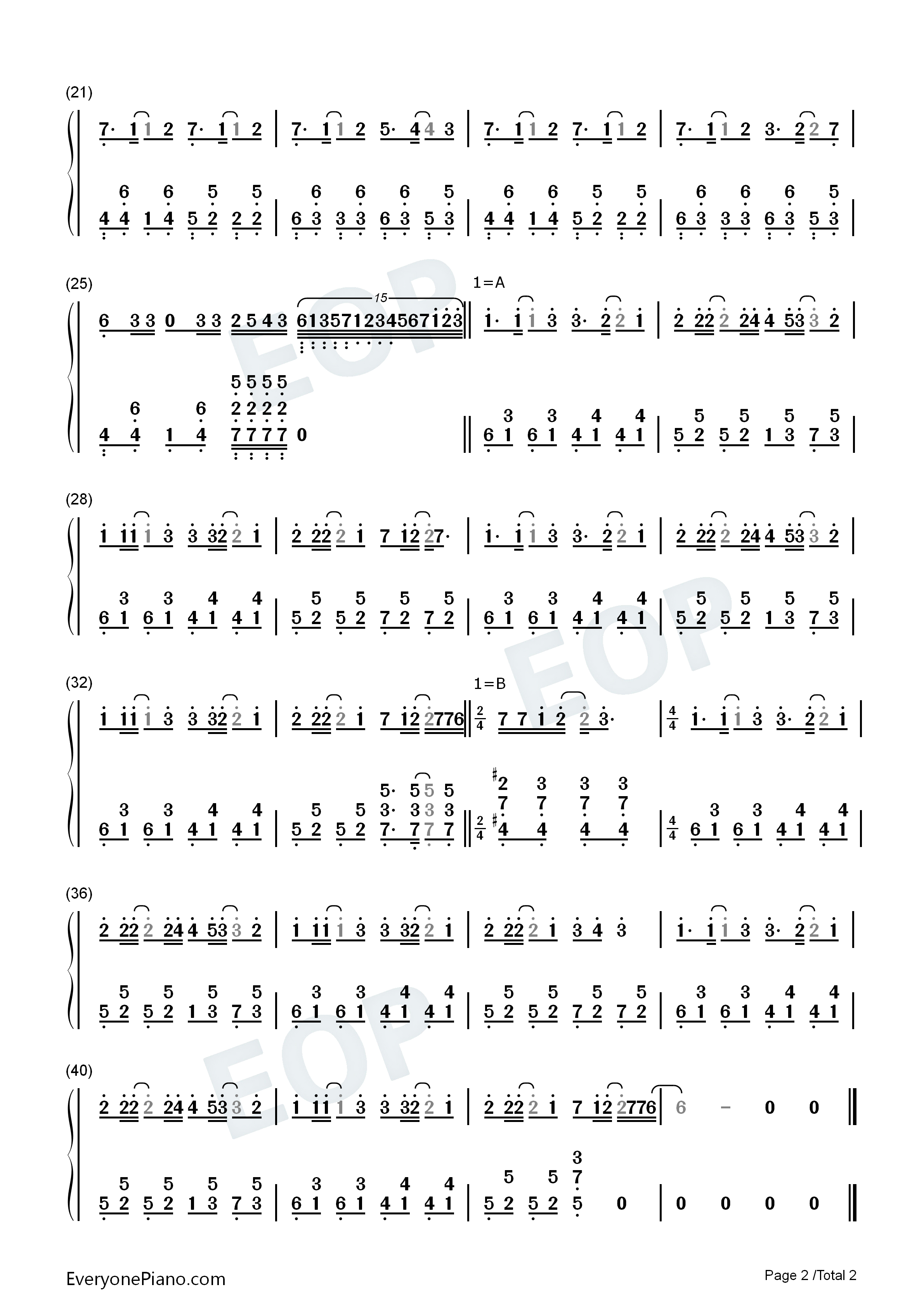 IMITATION_BLACK钢琴简谱_VanaN'Ice（镜音レン_KAITO_神威がくぽ）演唱