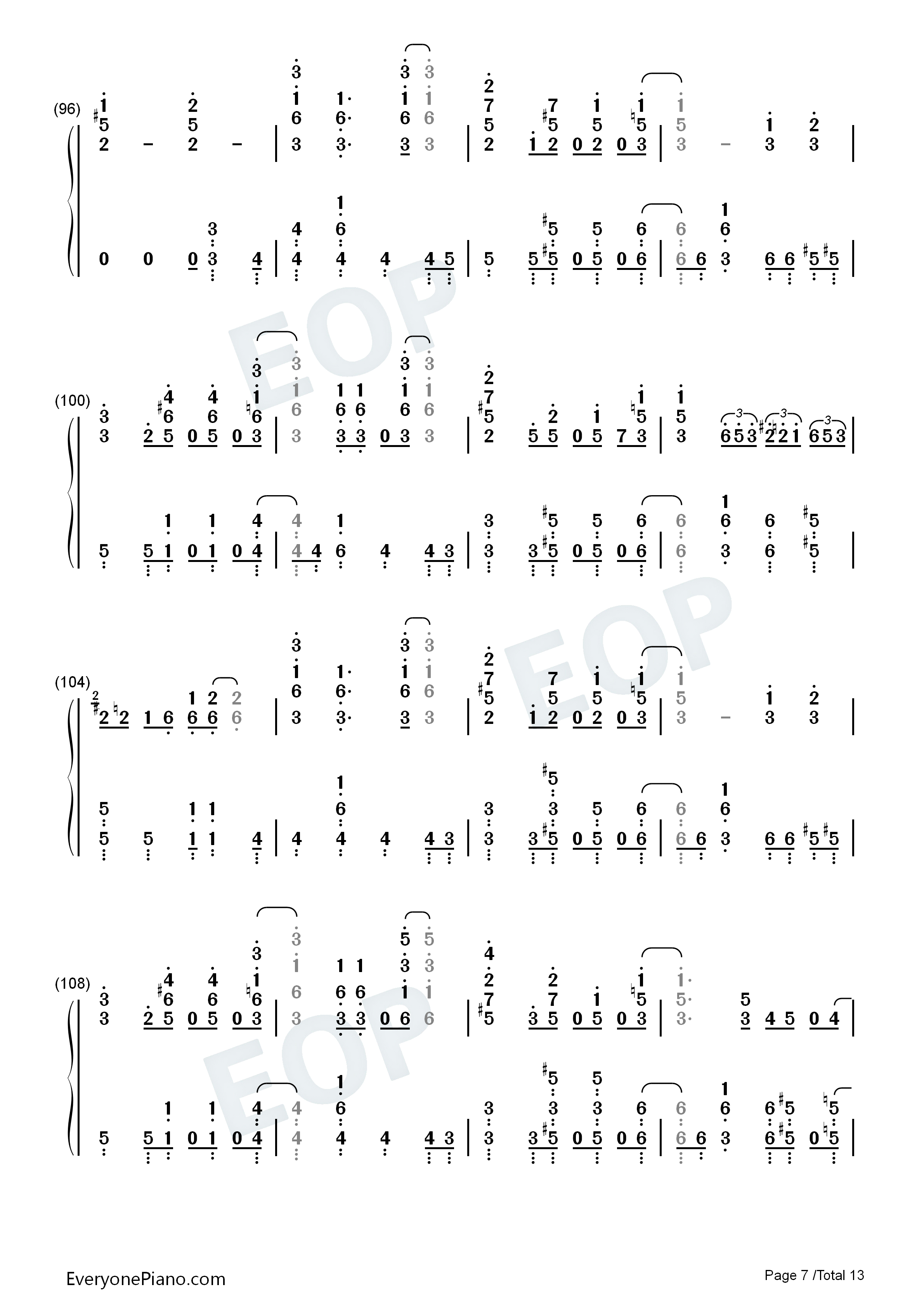 Fire◎Flower钢琴简谱_鏡音レン演唱