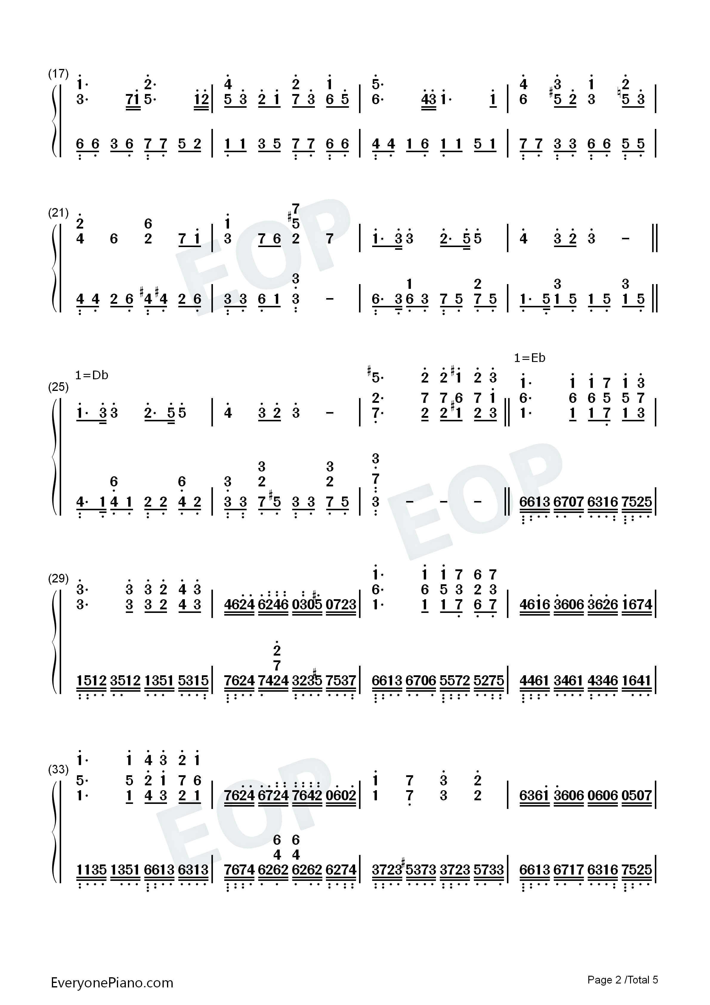 空は高く风は歌う钢琴简谱_春奈るな演唱