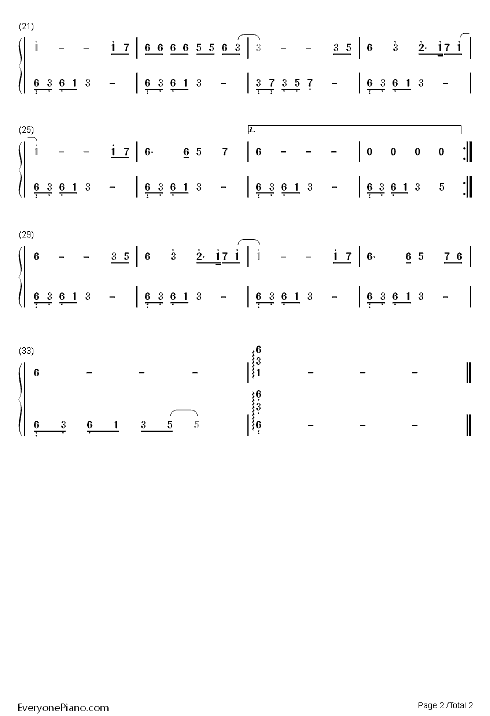 心语星愿钢琴简谱_张柏芝演唱