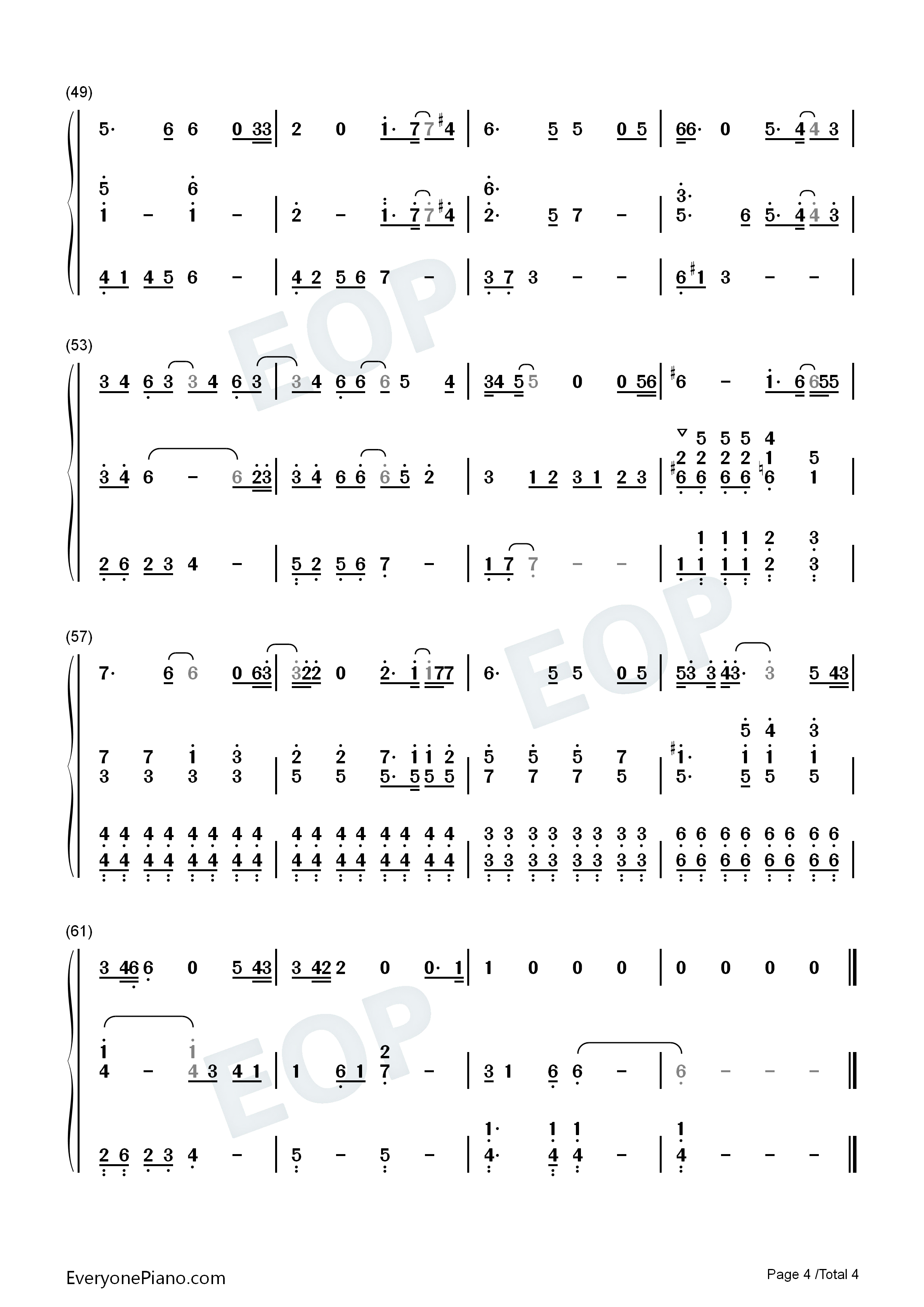 让人疯狂钢琴简谱_孝琳演唱