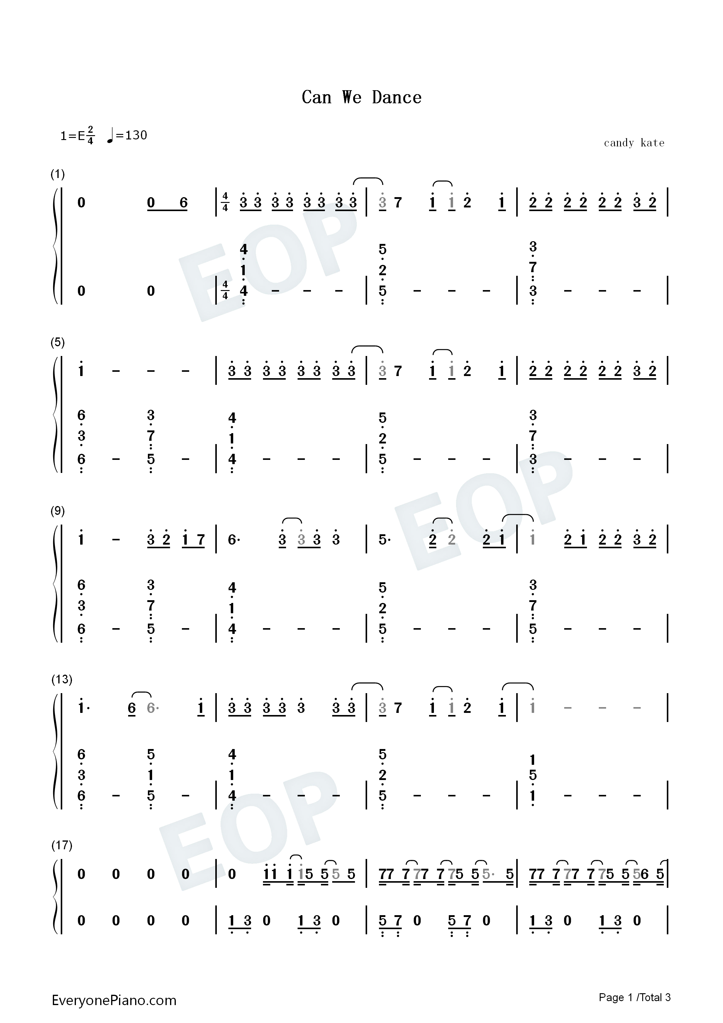 Can_We_Dance钢琴简谱_The_Vamps演唱