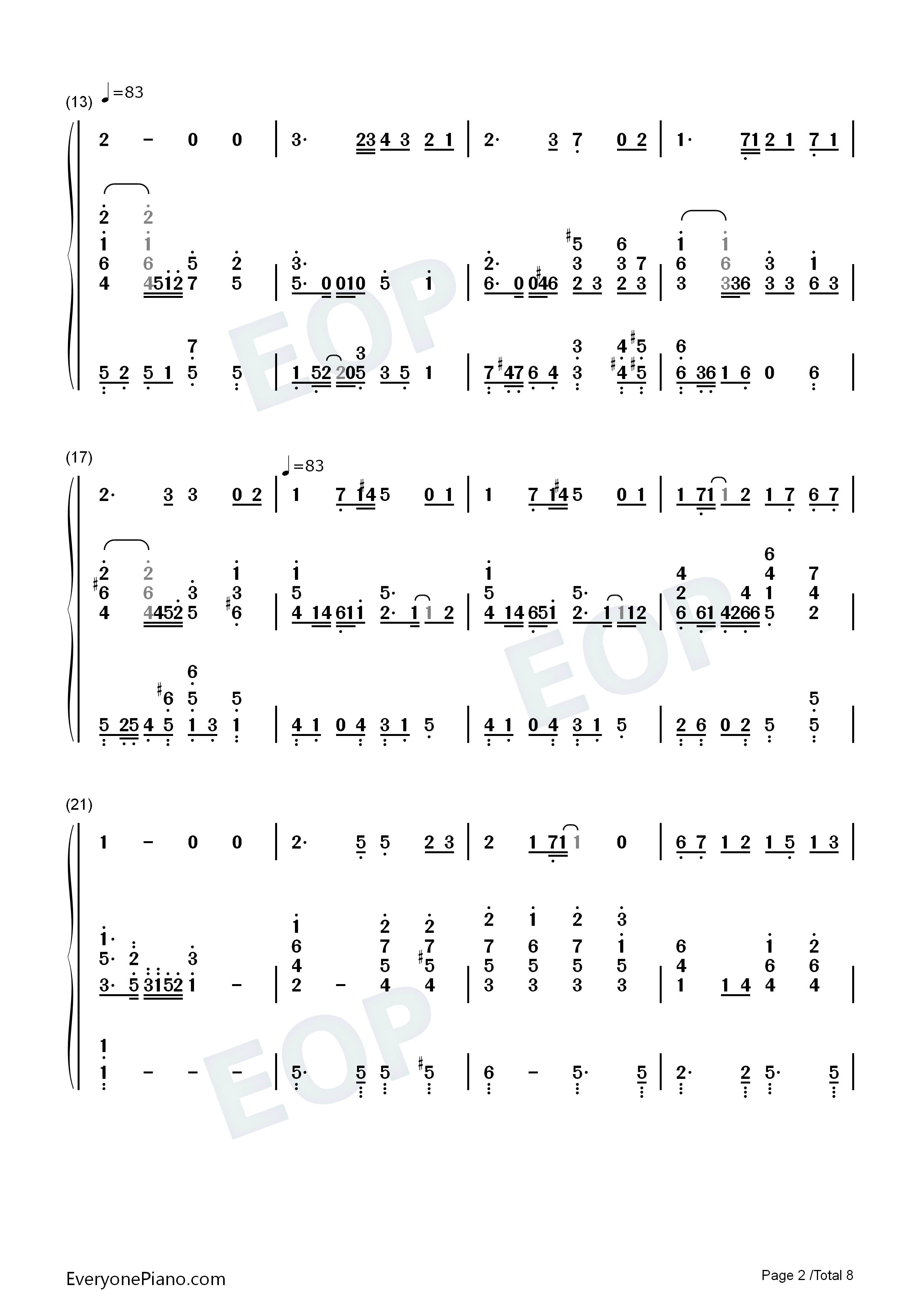 たからもの钢琴简谱_石田燿子演唱