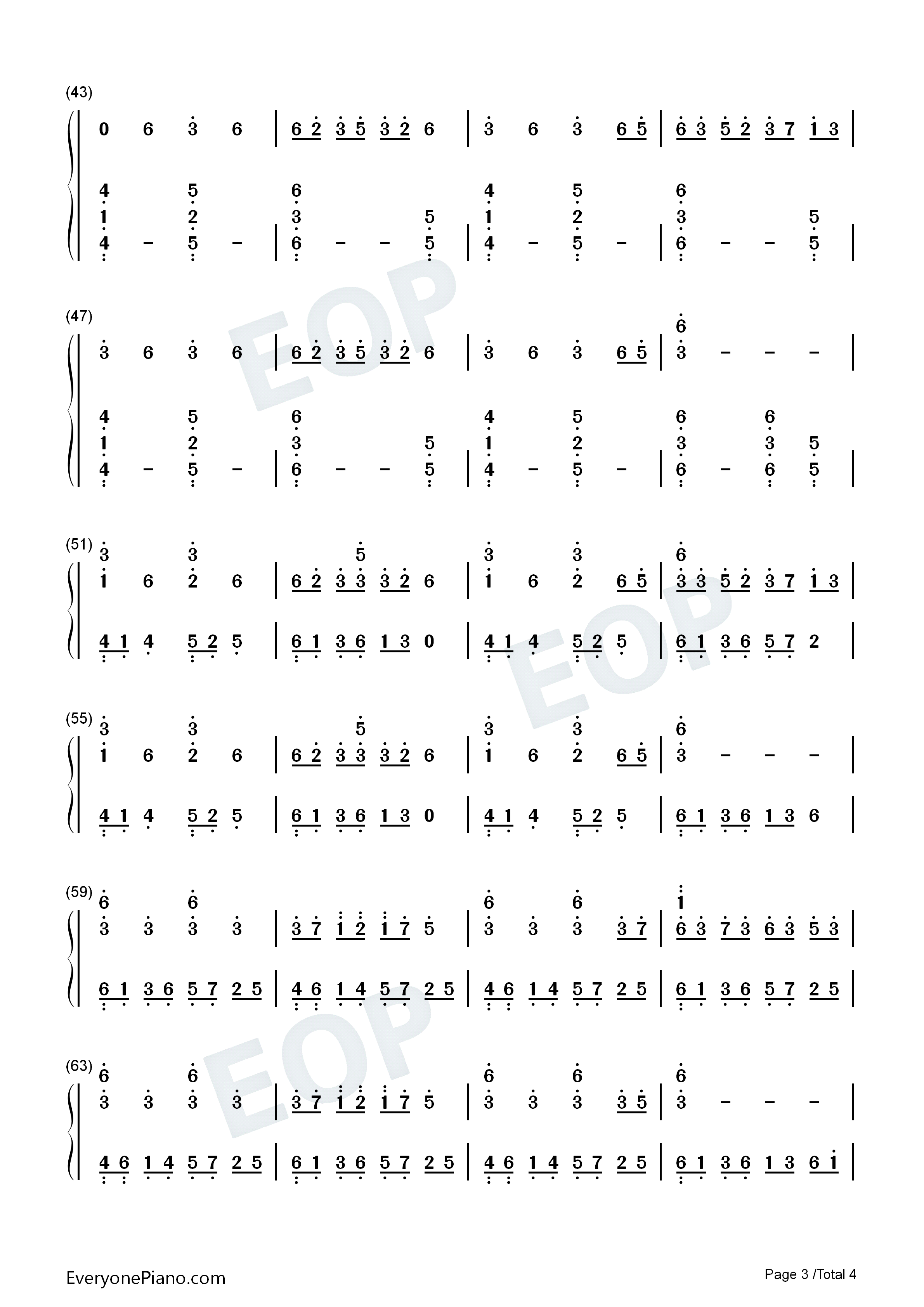 竹取飞翔　～_Lunatic_Princess钢琴简谱_东方project演唱