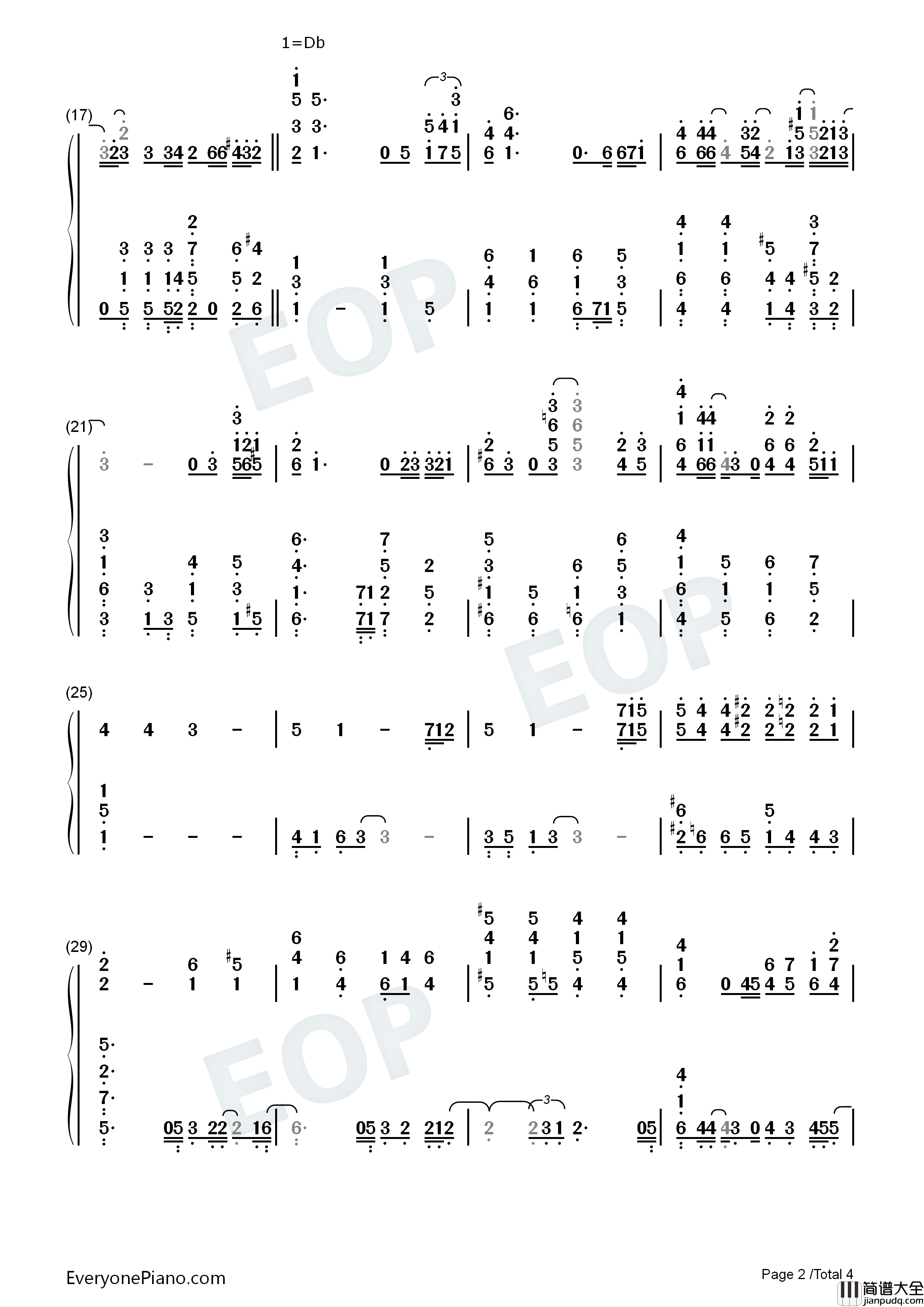 It_Has_to_be_You钢琴简谱_Ye_Sung　艺声(Super_Junior)演唱