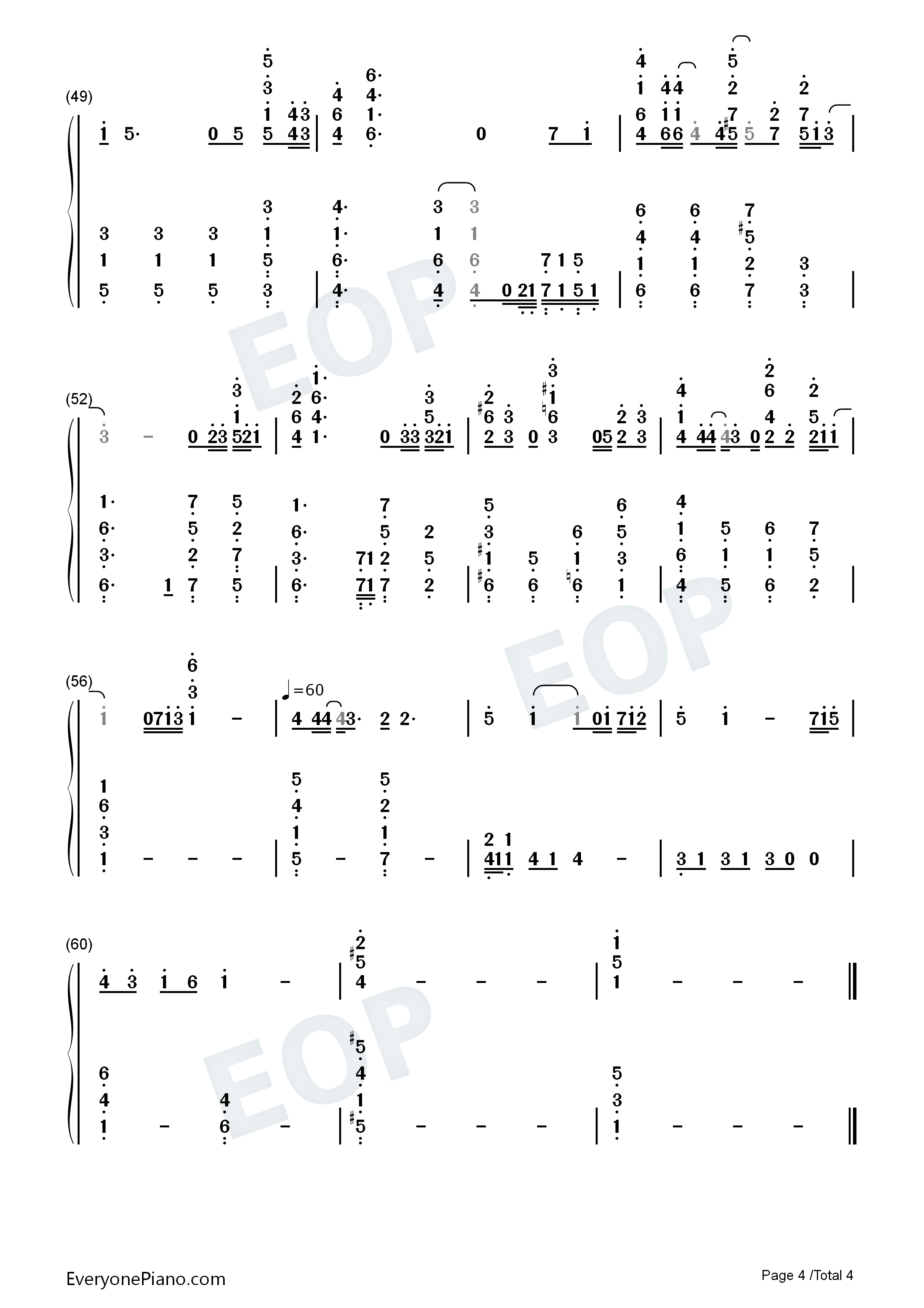 It_Has_to_be_You钢琴简谱_Ye_Sung　艺声(Super_Junior)演唱